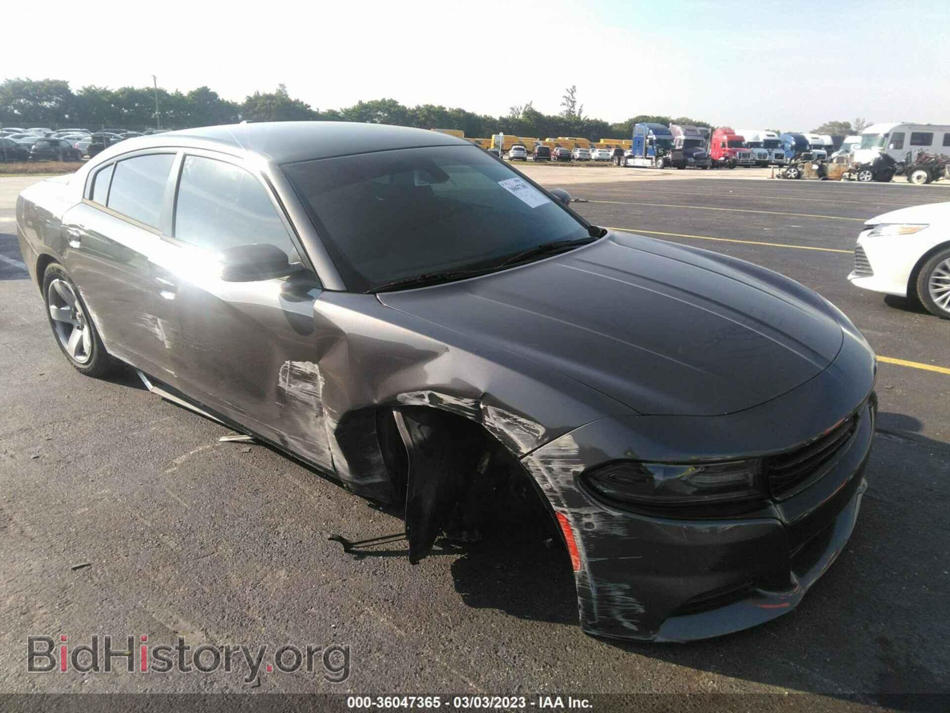 Photo 2C3CDXAG0FH791287 - DODGE CHARGER 2015
