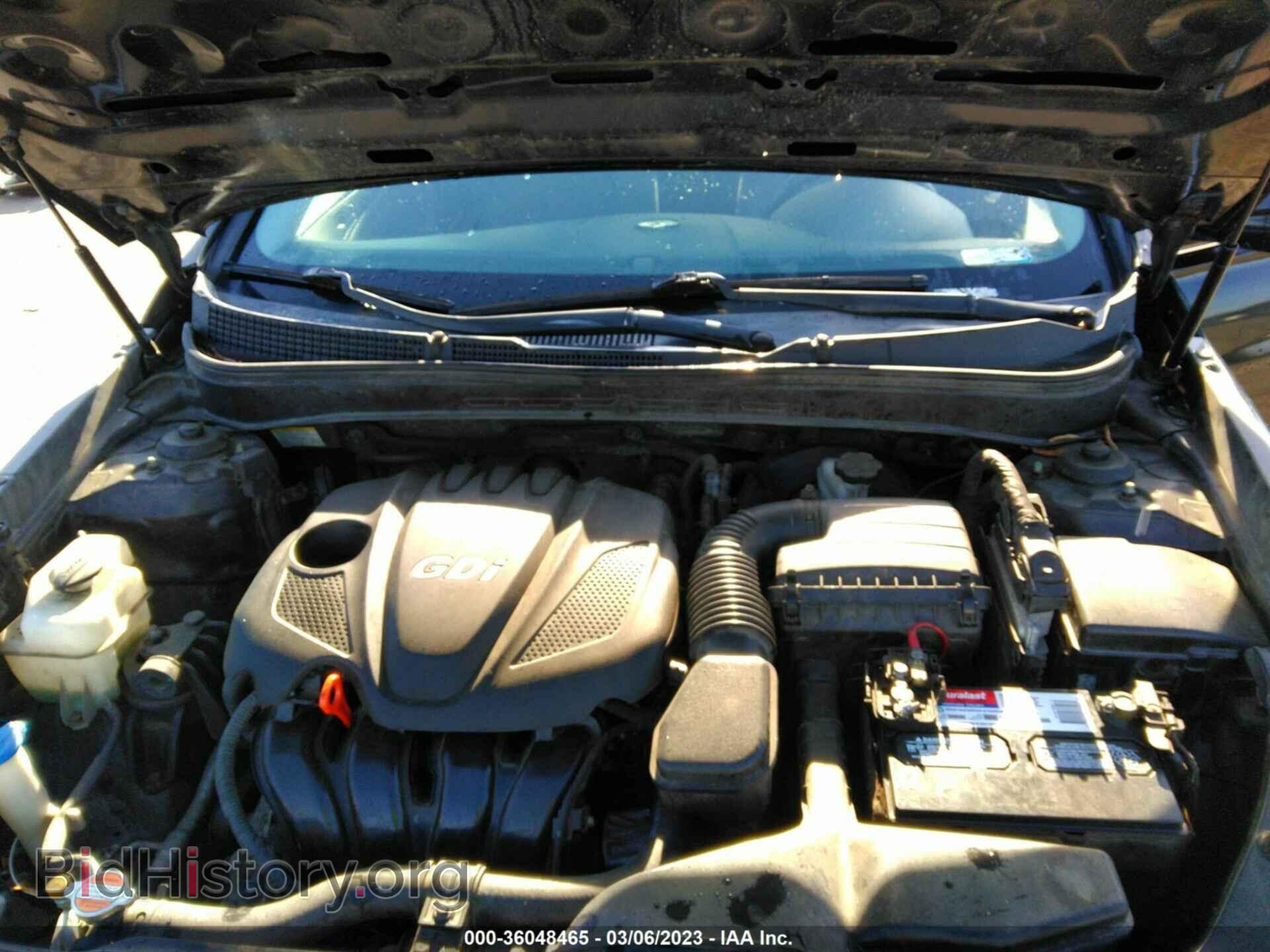 2012 HYUNDAI SONATA - VIN: 5NPEB4AC2CH461983 - Фото 10