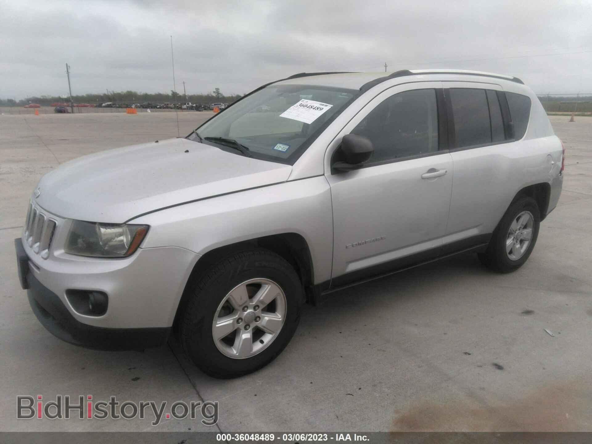 2014 JEEP COMPASS - VIN: 1C4NJCBA3ED620593 - Фото 2