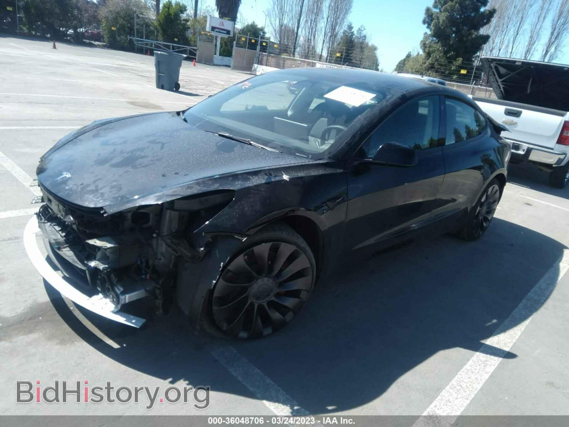 2022 TESLA MODEL 3 - VIN: 5YJ3E1EC5NF200047 - Photo 2