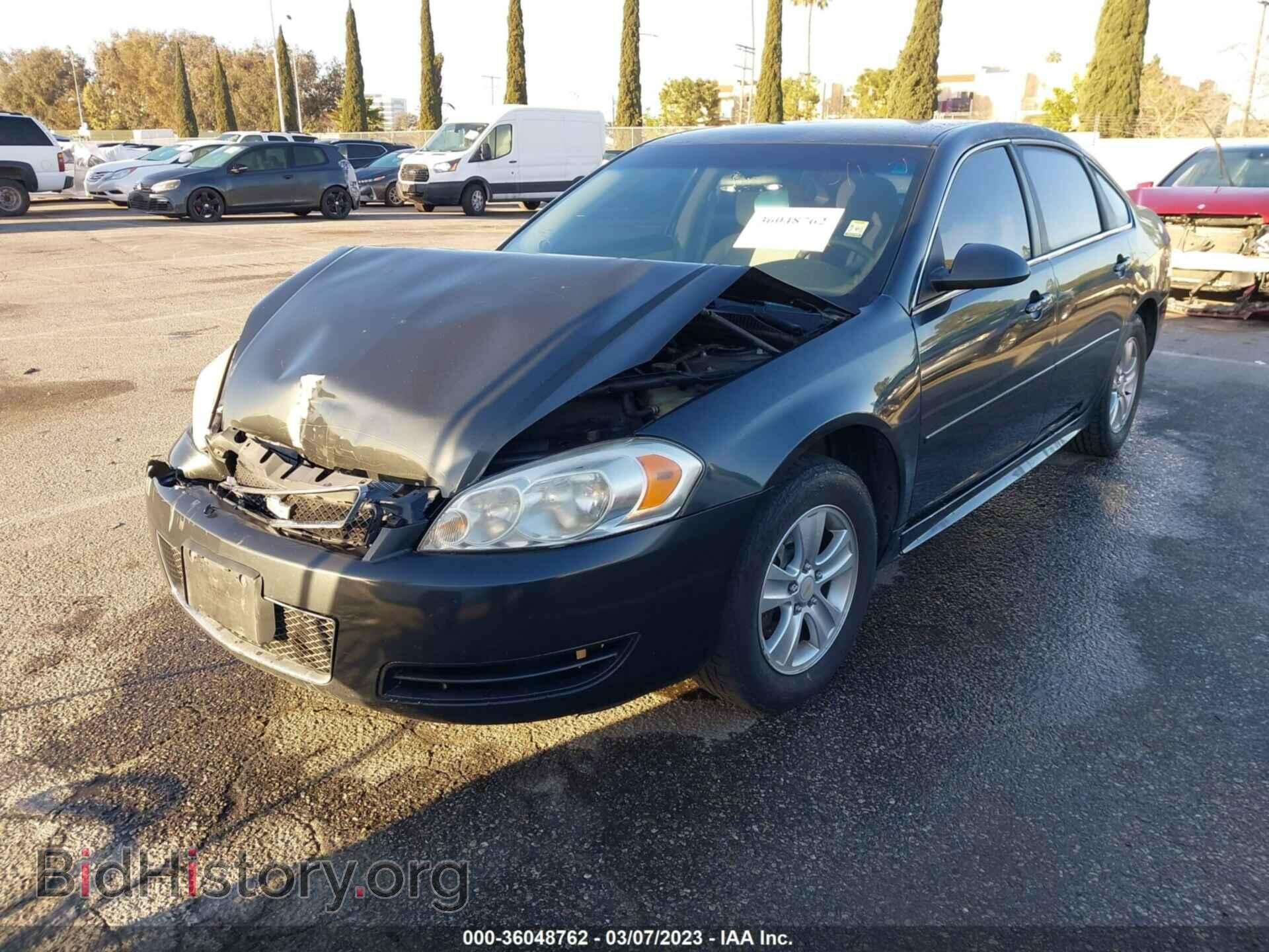 2013 CHEVROLET IMPALA - VIN: 2G1WF5E34D1264253 - Фото 2