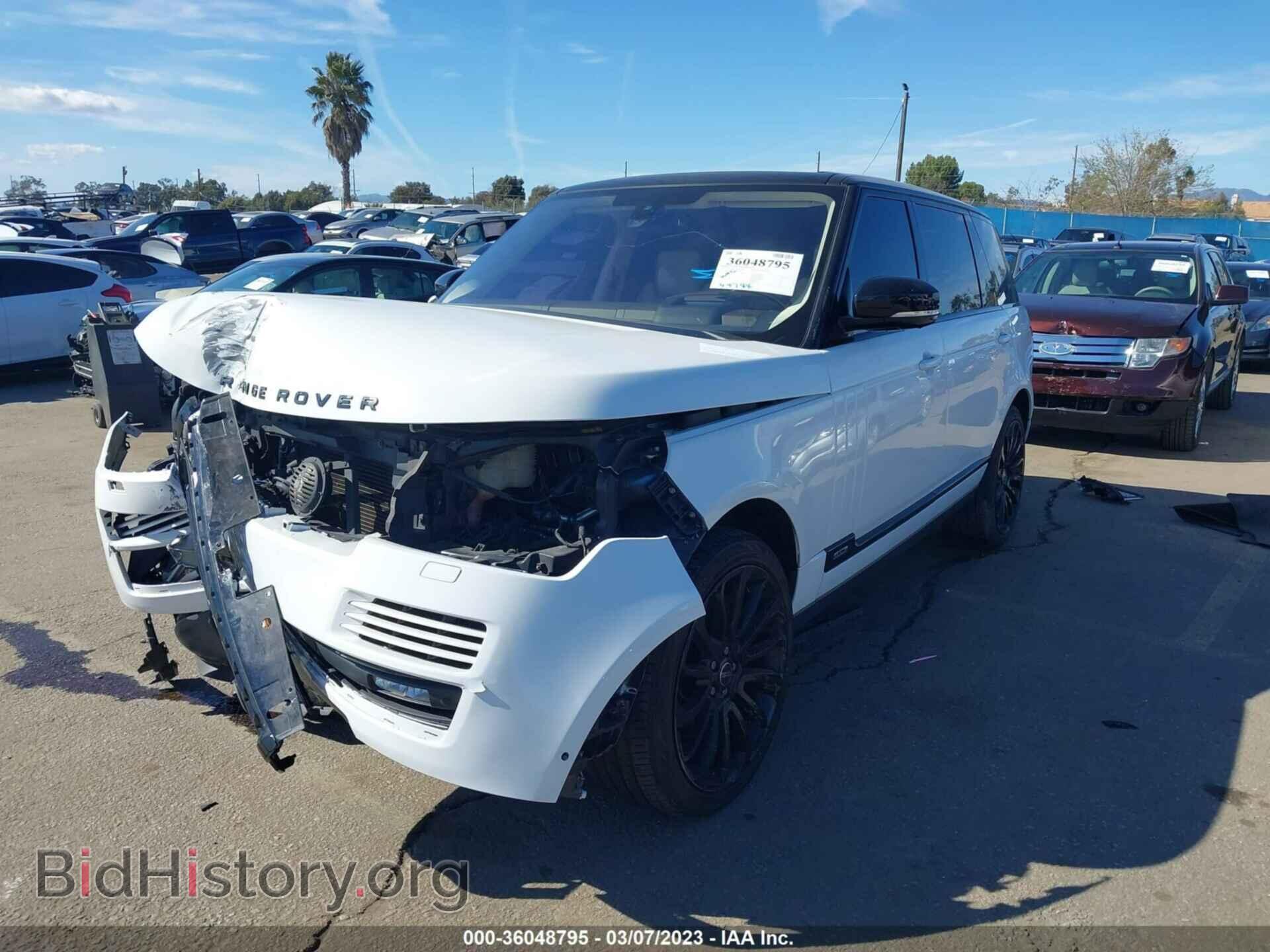 2016 LAND ROVER RANGE ROVER - VIN: SALGS3EF4GA312049 - Фото 2