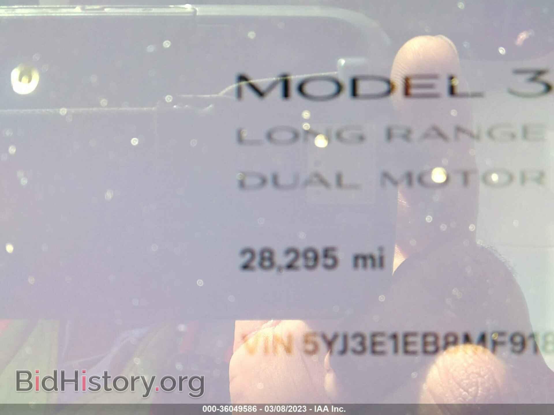 2021 TESLA MODEL 3 - VIN: 5YJ3E1EB8MF918455 - Photo 7