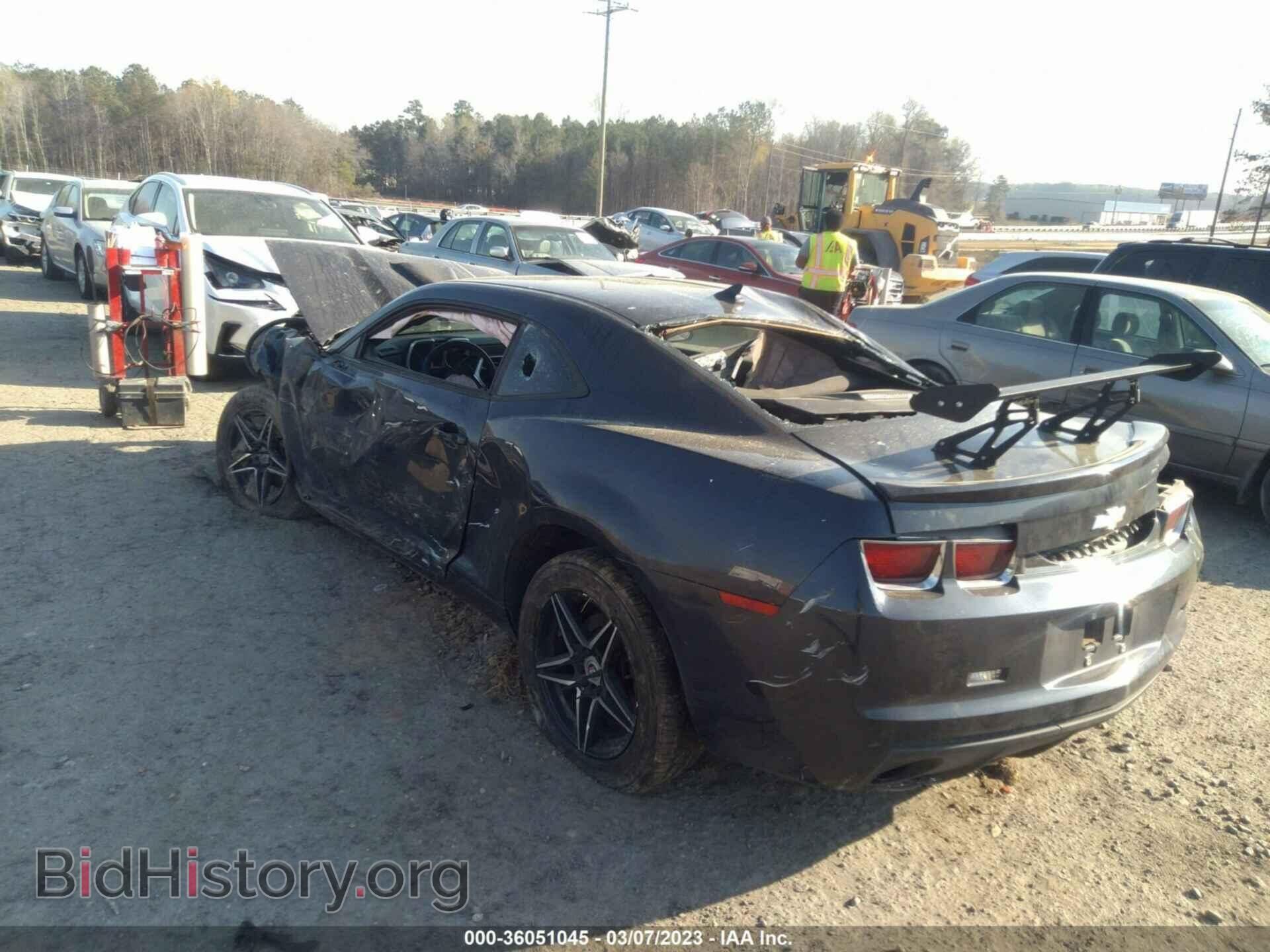 2013 CHEVROLET CAMARO - VIN: 2G1FA1E36D9155673 - Фото 3