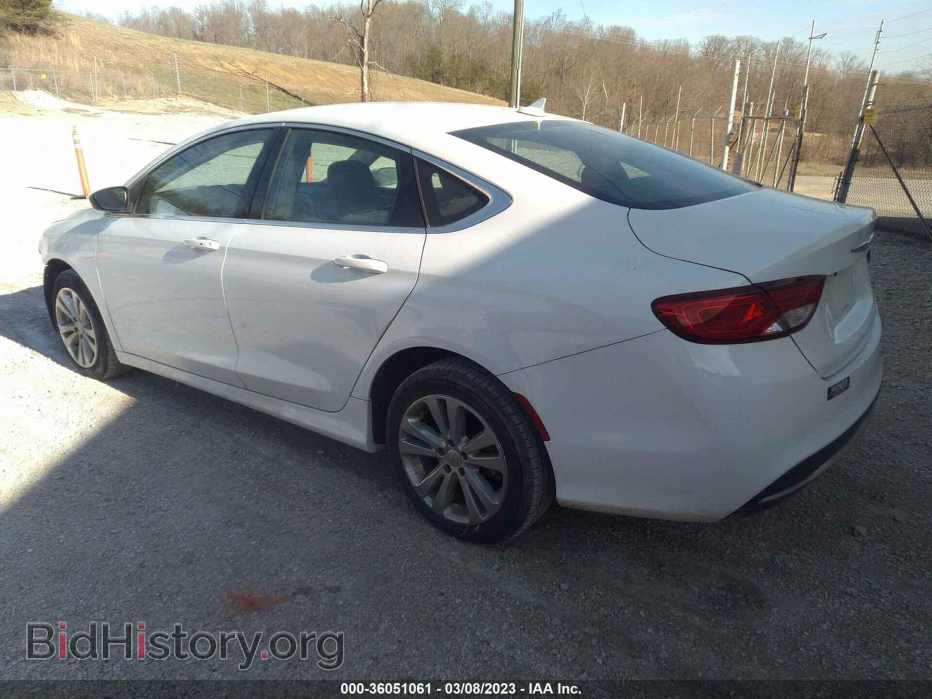 2016 CHRYSLER 200 - VIN: 1C3CCCAB2GN166284 - Фото 3