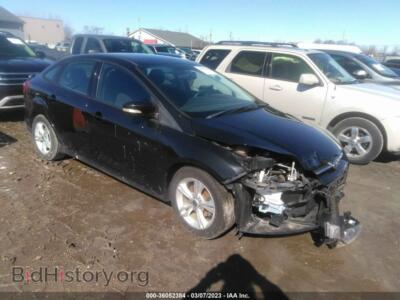 2014 Ford FOCUS SE, черный — VIN 1FADP3F2XEL235332, IAAI
