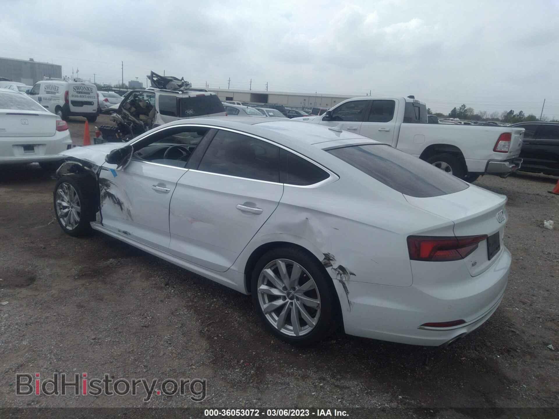 2018 AUDI A5 SPORTBACK - VIN: WAUBNCF53JA125680 - Фото 3