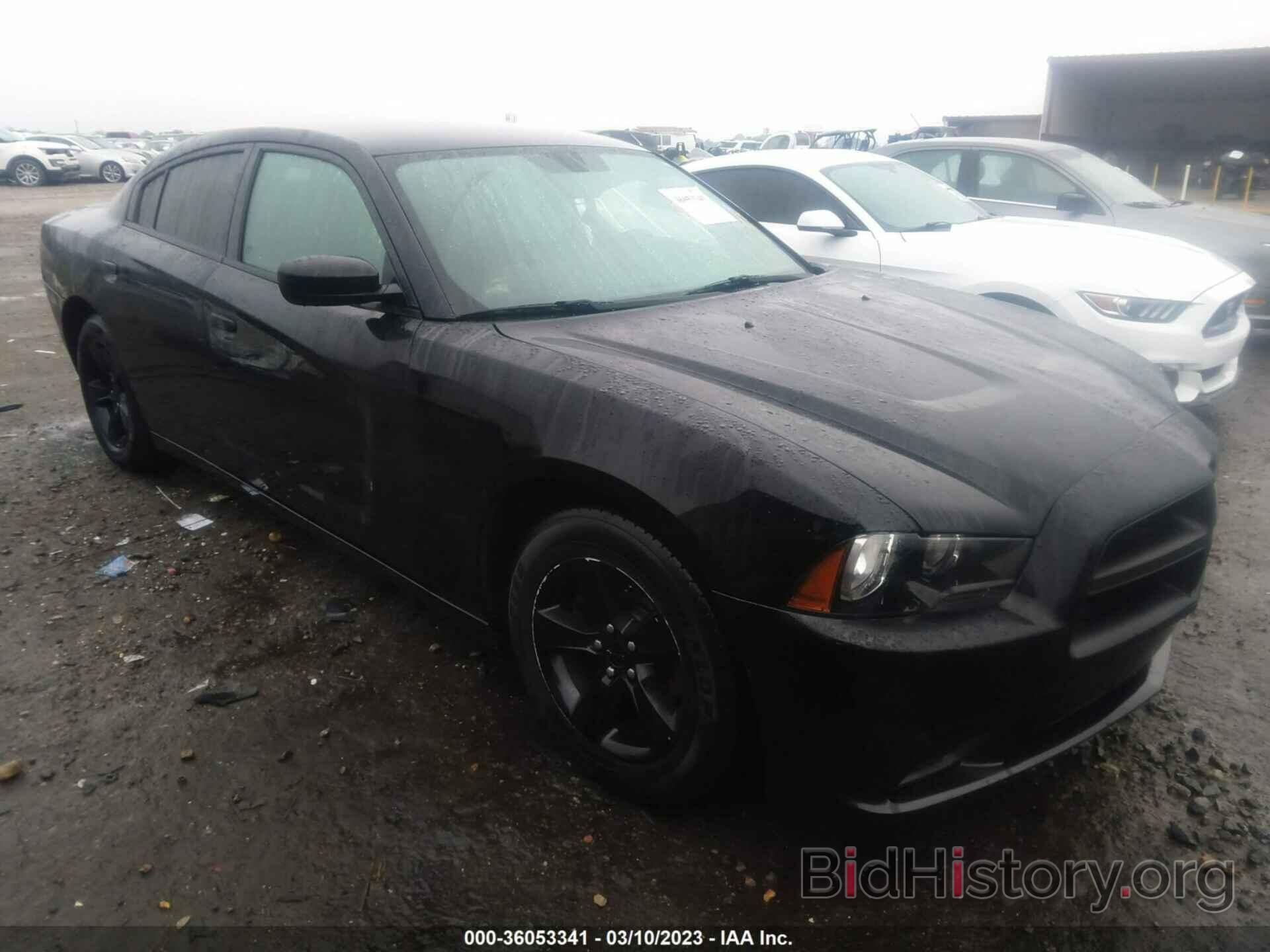 Photo 2C3CDXBG9EH112646 - DODGE CHARGER 2014