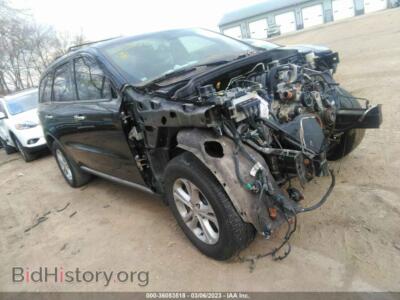 2012 Dodge DURANGO Crew, black — VIN 1C4SDJDTXCC211538, IAAI