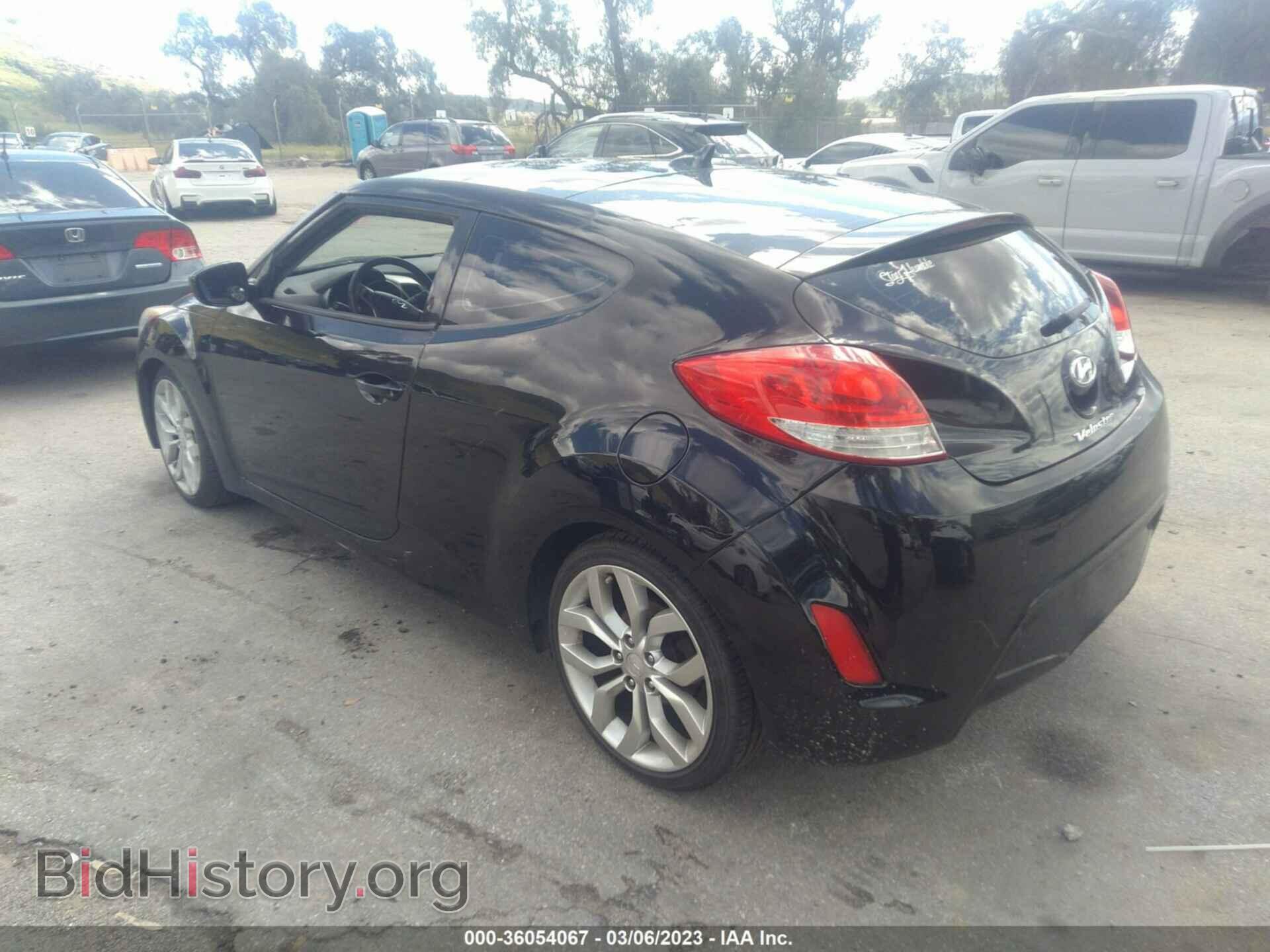 2012 HYUNDAI VELOSTER - VIN: KMHTC6AD5CU036395 - Фото 3