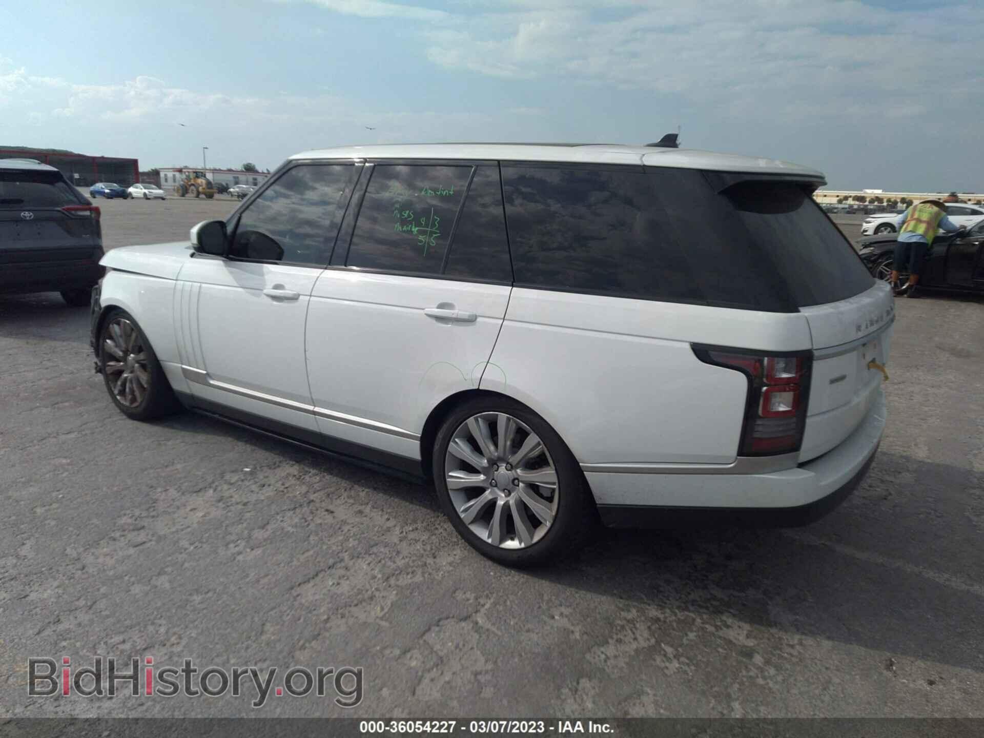 2016 LAND ROVER RANGE ROVER - VIN: SALGS2EF8GA260550 - Фото 3