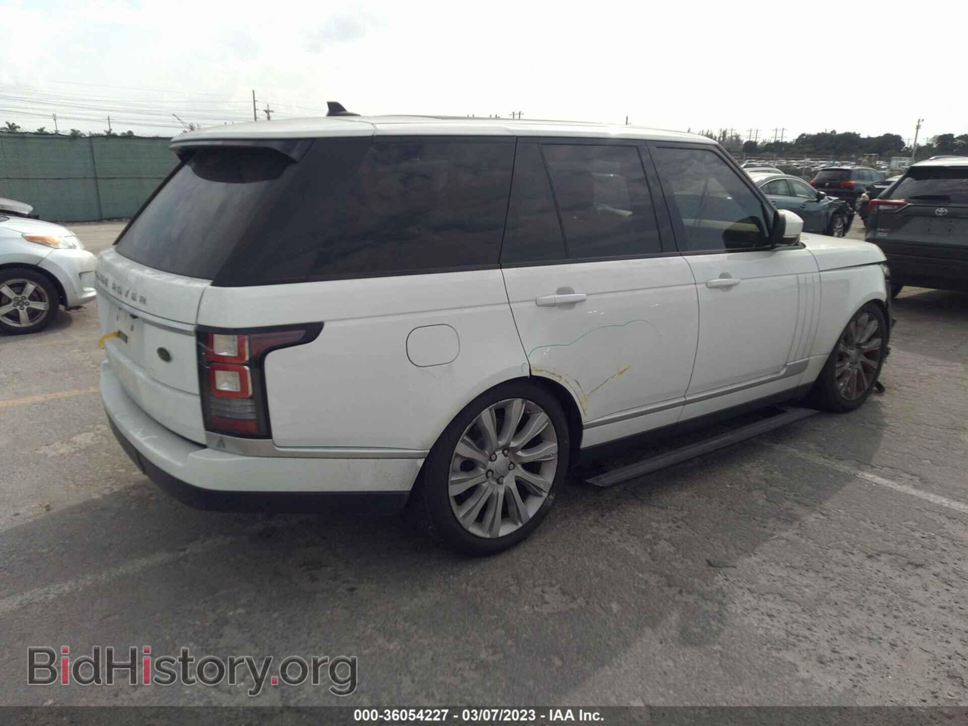 2016 LAND ROVER RANGE ROVER - VIN: SALGS2EF8GA260550 - Фото 4