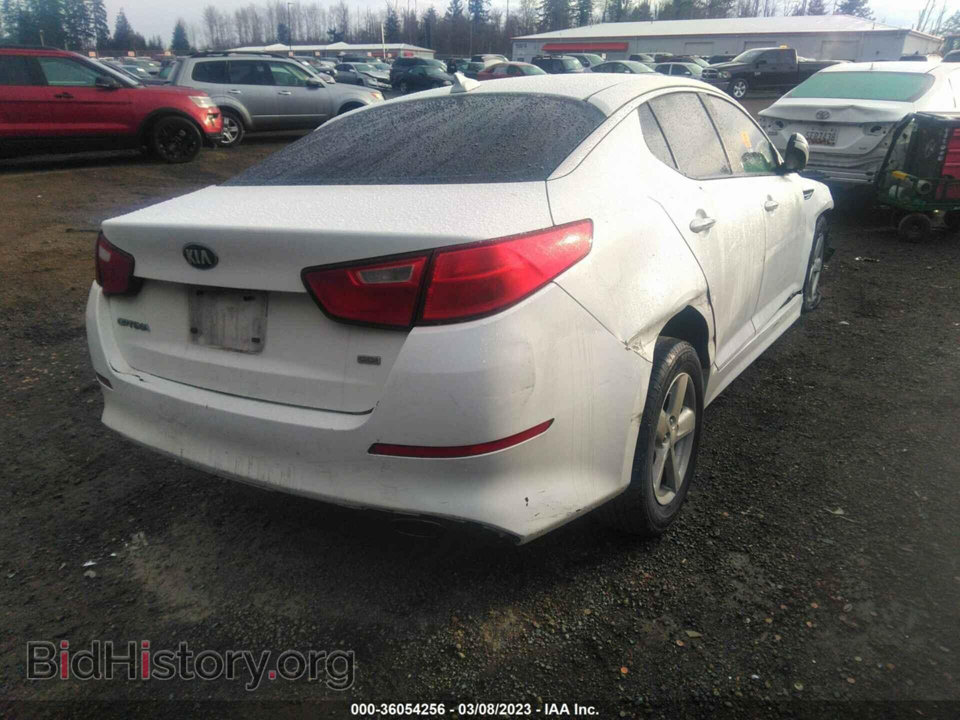 2015 KIA OPTIMA - VIN: KNAGM4A74F5536531 - Фото 4