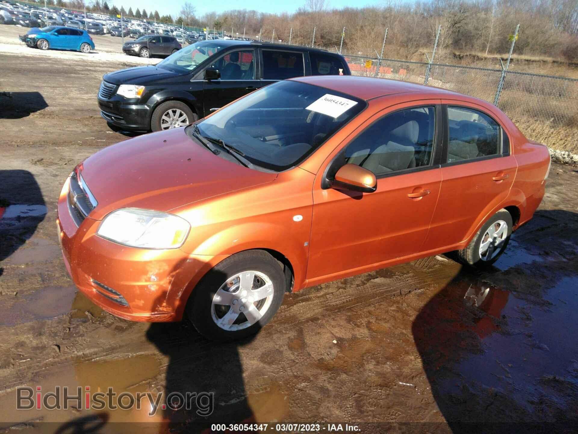 2007 CHEVROLET AVEO - VIN: KL1TD56687B150552 - Фото 2