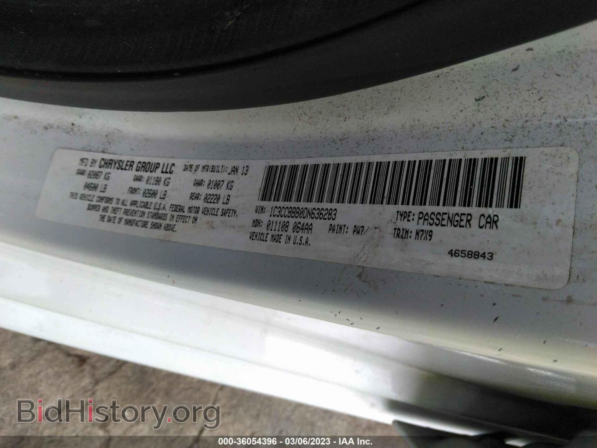 2013 CHRYSLER 200 - VIN: 1C3CCBBB0DN636283 - Photo 9