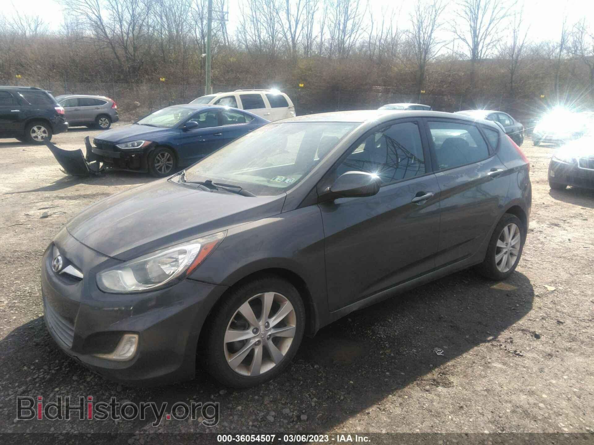 2012 HYUNDAI ACCENT - VIN: KMHCU5AE9CU013086 - Фото 2
