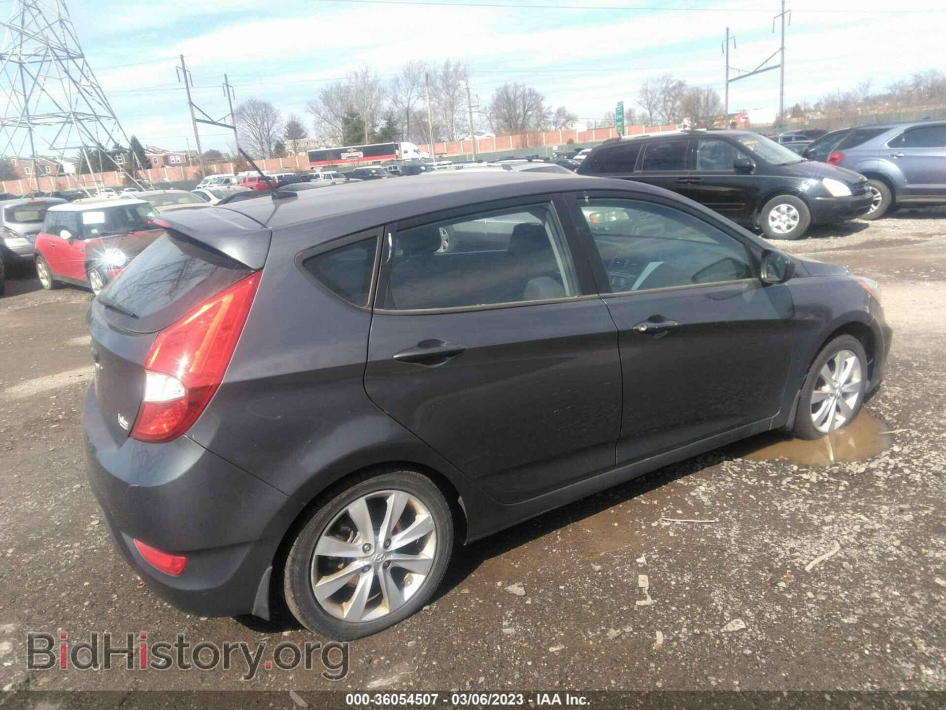 2012 HYUNDAI ACCENT - VIN: KMHCU5AE9CU013086 - Фото 4