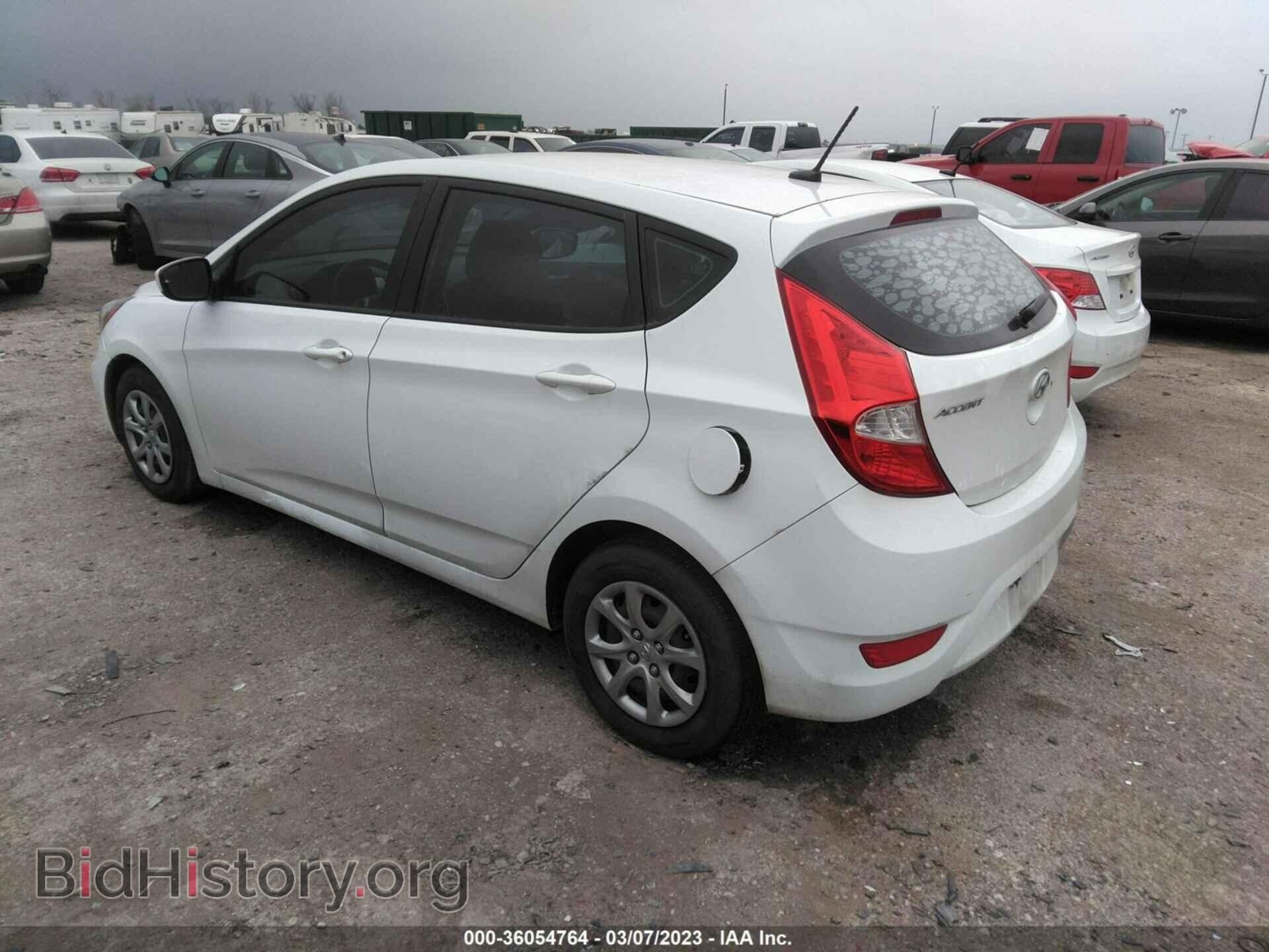 2014 HYUNDAI ACCENT - VIN: KMHCT5AEXEU145618 - Фото 3