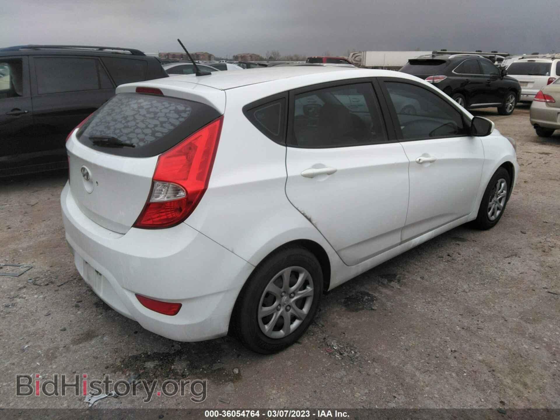 2014 HYUNDAI ACCENT - VIN: KMHCT5AEXEU145618 - Фото 4