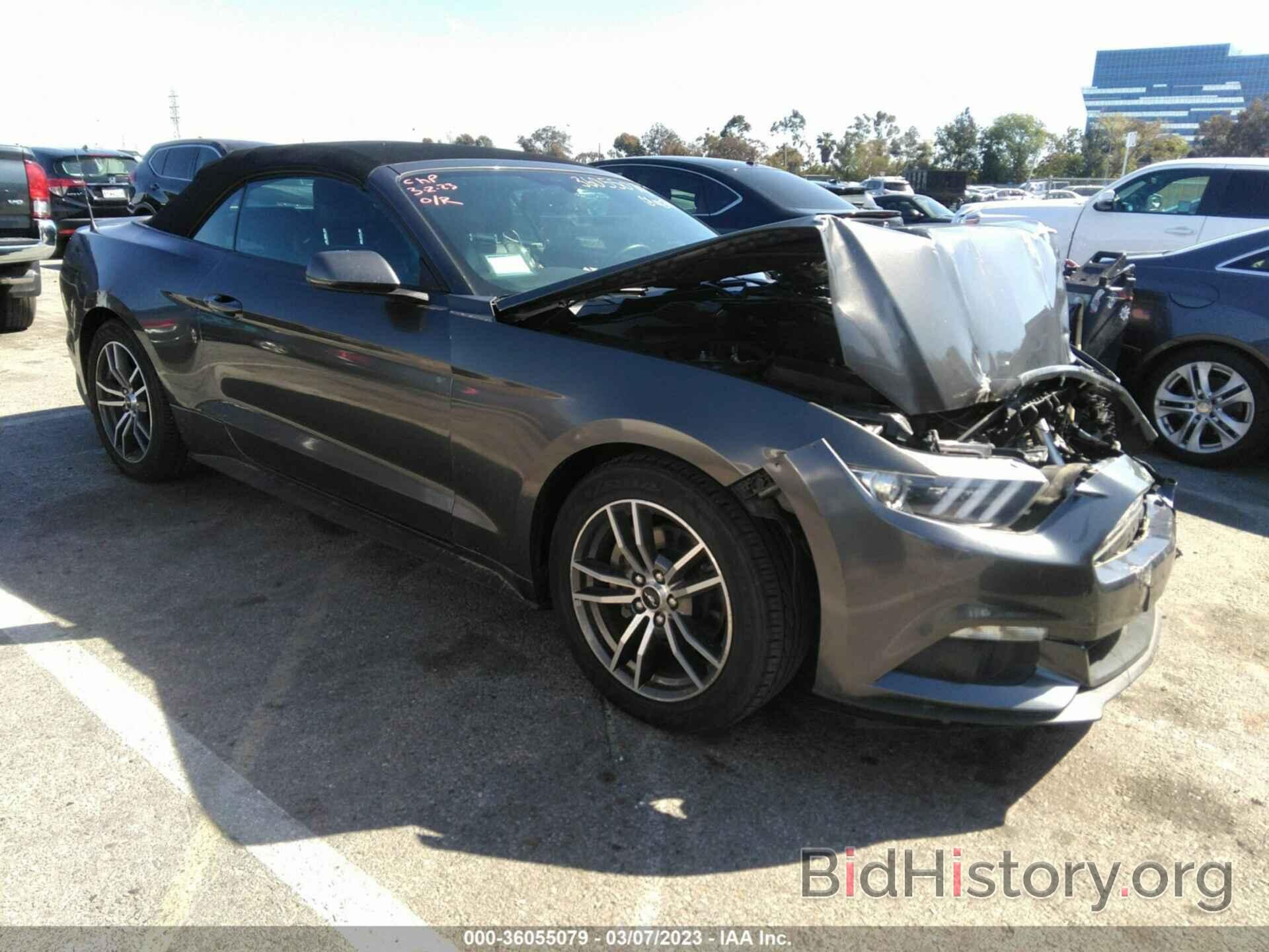 Photo 1FATP8UH8H5295442 - FORD MUSTANG 2017