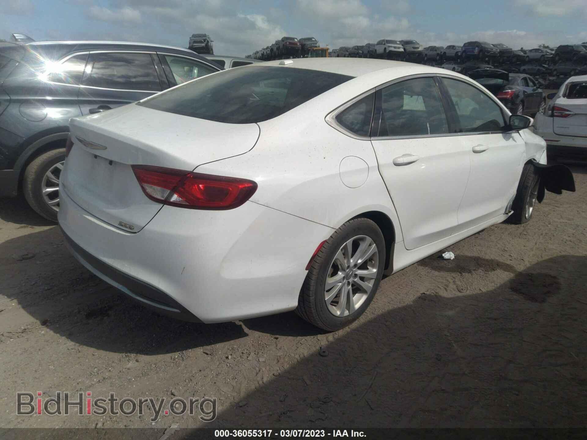 2015 CHRYSLER 200 - VIN: 1C3CCCAB2FN590160 - Фото 4