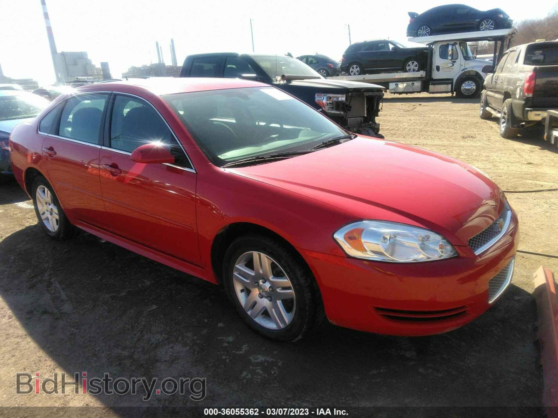 Фотография 2G1WG5E36D1125416 - CHEVROLET IMPALA 2013