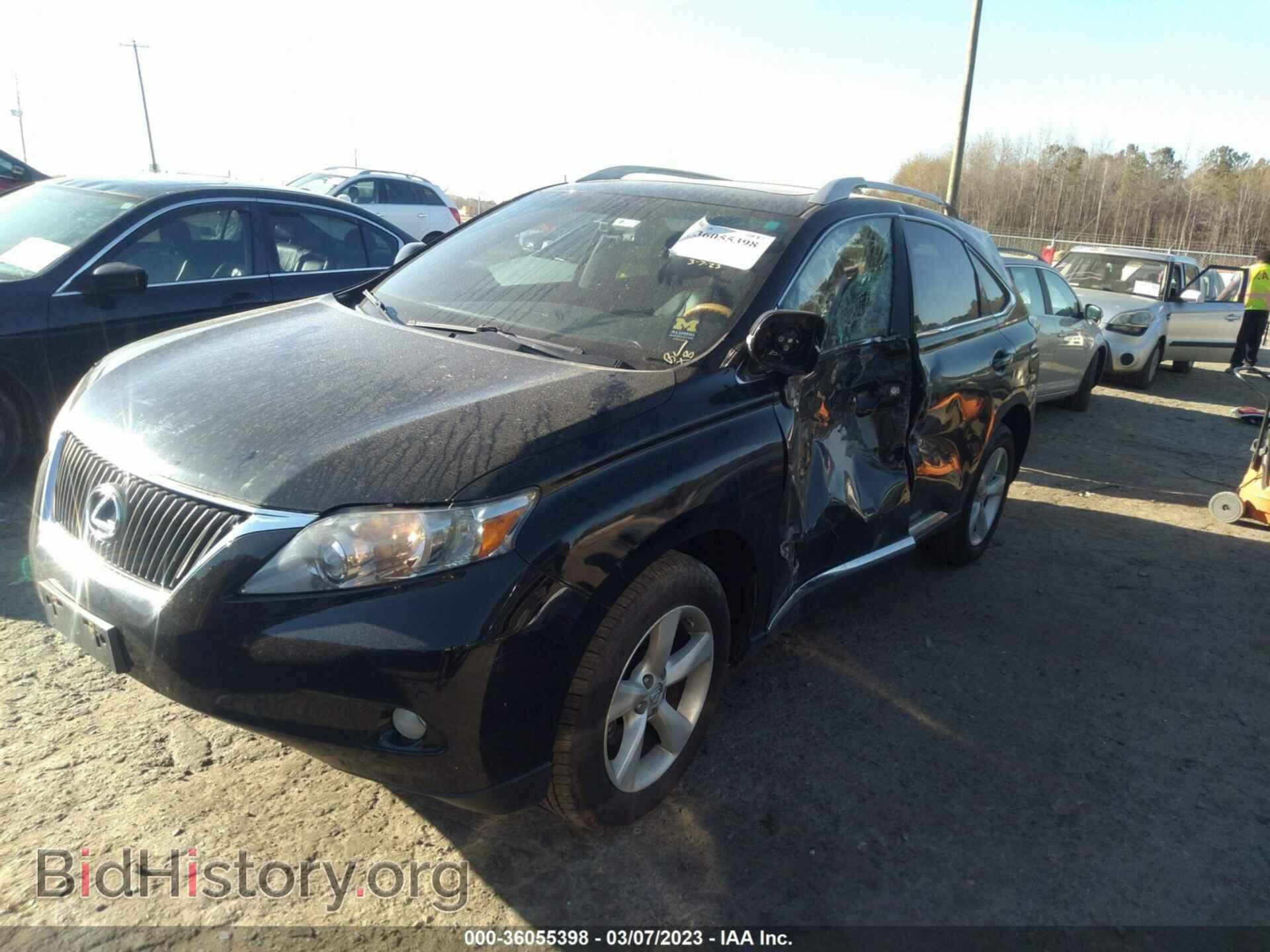 2010 LEXUS RX 350 - VIN: 2T2BK1BA6AC064500 - Фото 2