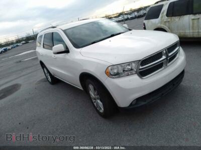 2012 Dodge DURANGO Crew, white — VIN 1C4RDHDG1CC260251, IAAI