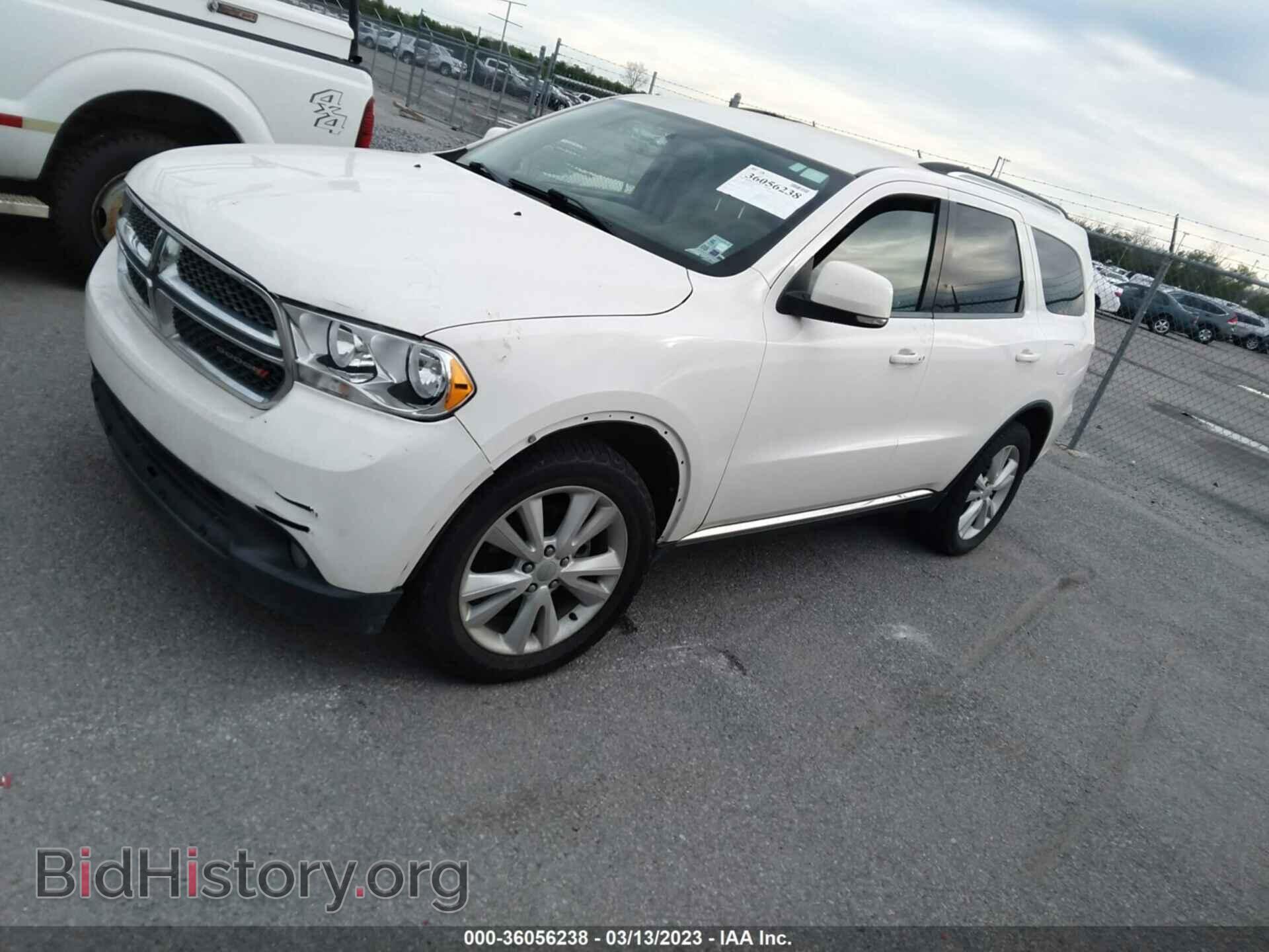 2012 DODGE DURANGO - VIN: 1C4RDHDG1CC260251 - Фото 2