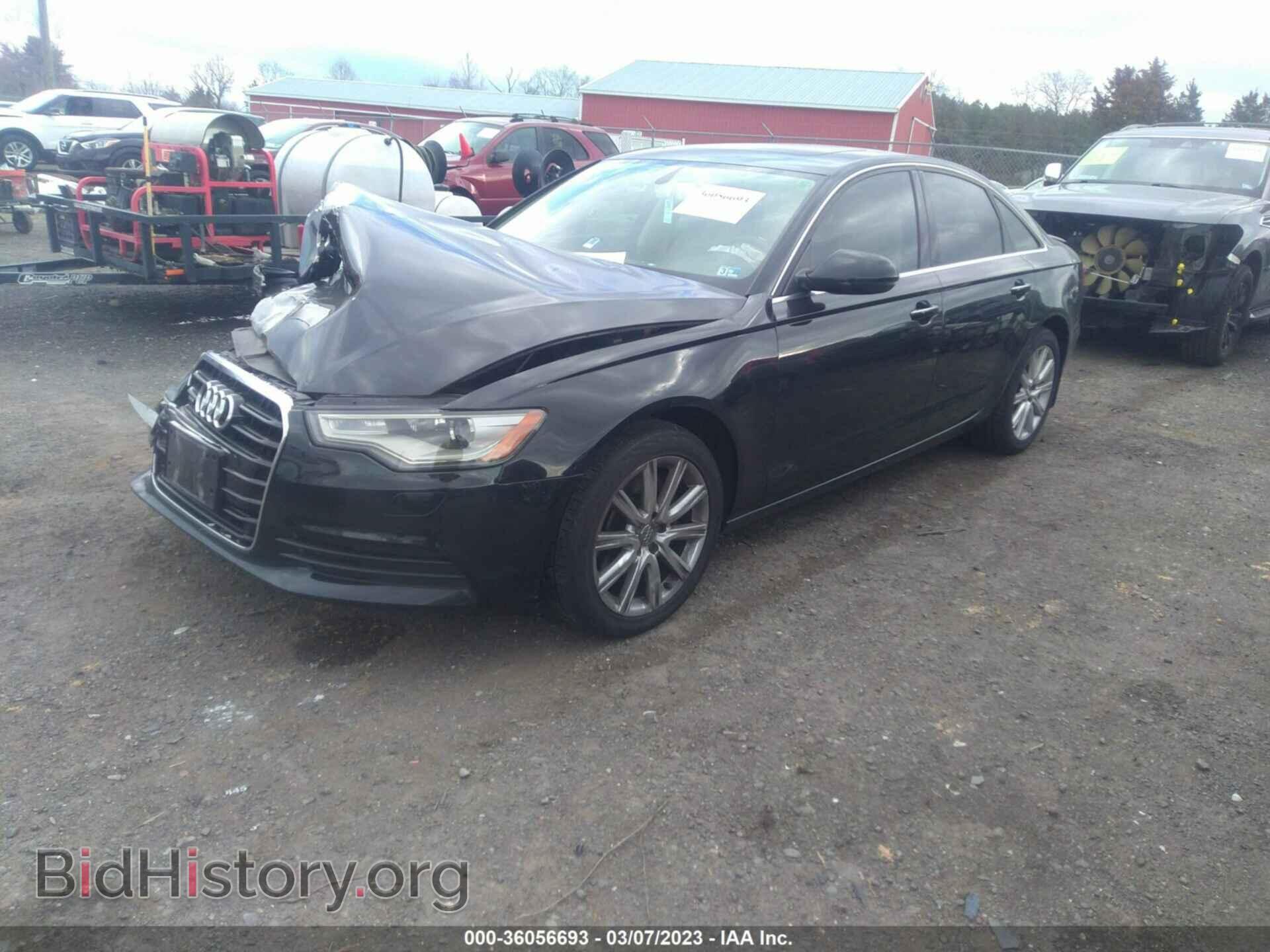 2014 AUDI A6 - VIN: WAUGFAFC7EN071885 - Фото 2
