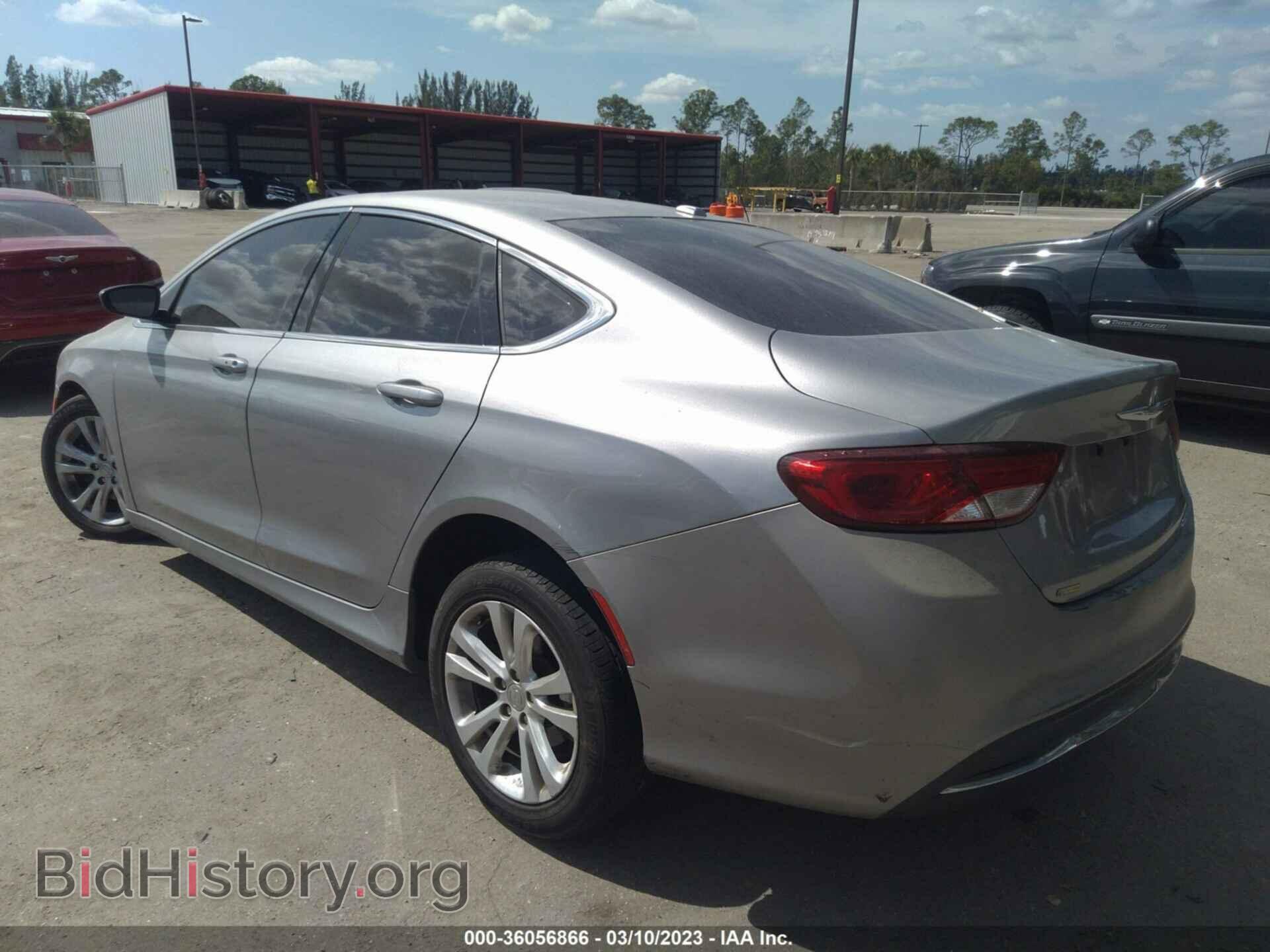 2015 CHRYSLER 200 - VIN: 1C3CCCAB1FN696115 - Фото 3