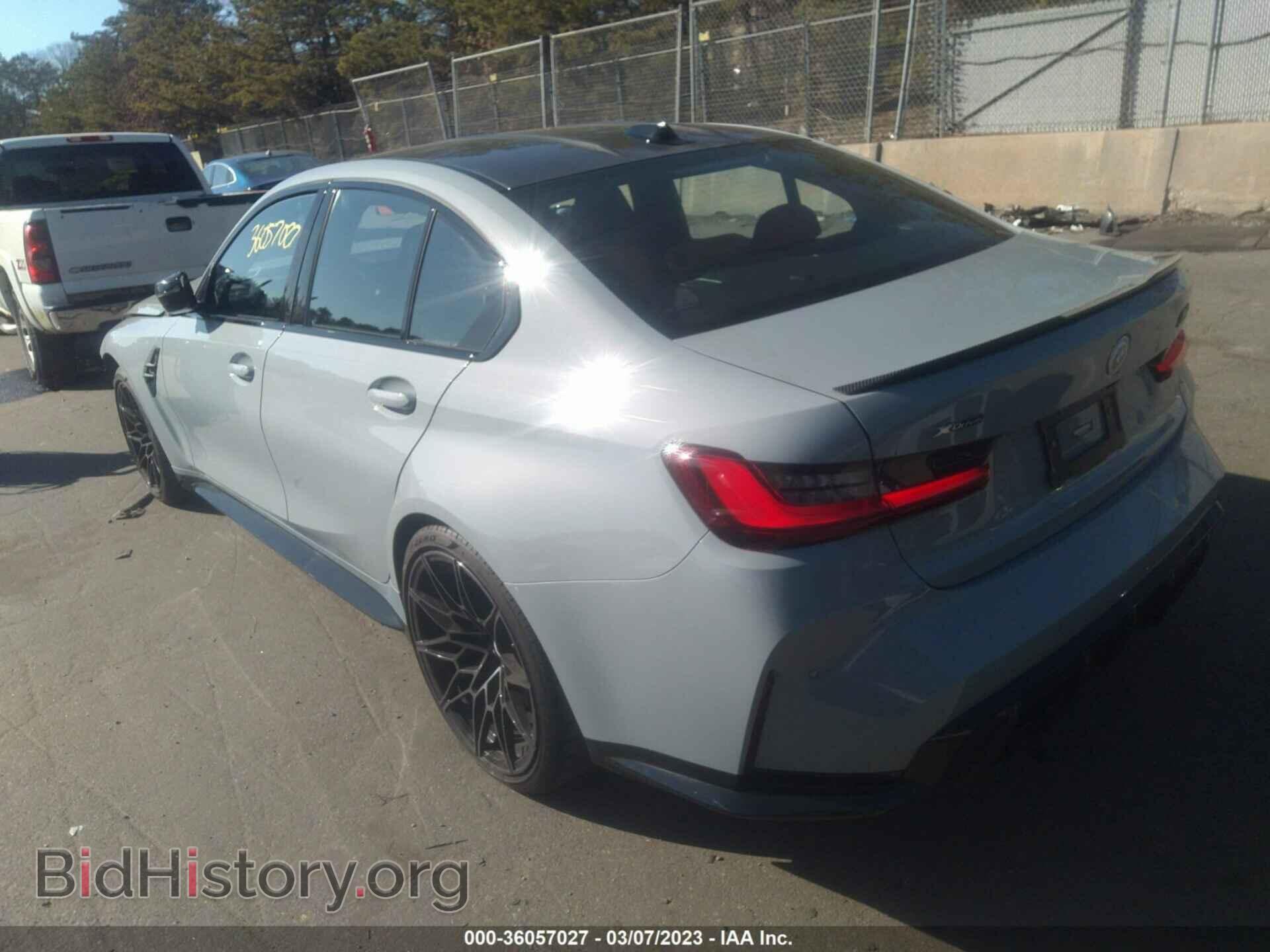 2023 BMW M3 - VIN: WBS43AY03PFN33009 - Фото 3