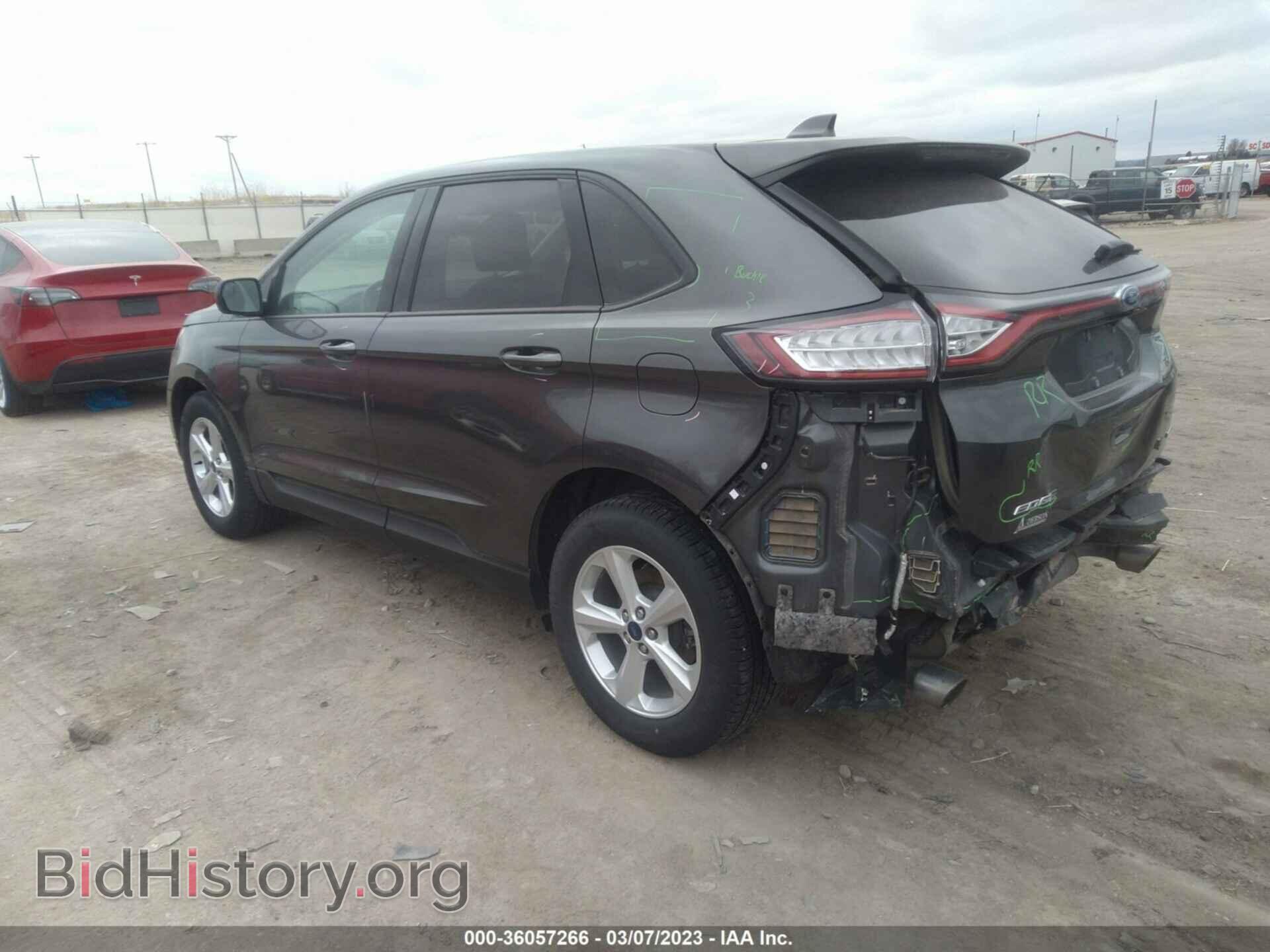 2017 FORD EDGE - VIN: 2FMPK4G99HBC44272 - Фото 3