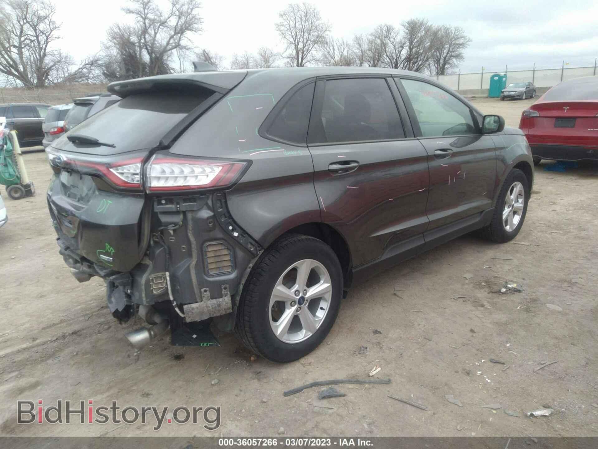 2017 FORD EDGE - VIN: 2FMPK4G99HBC44272 - Фото 4