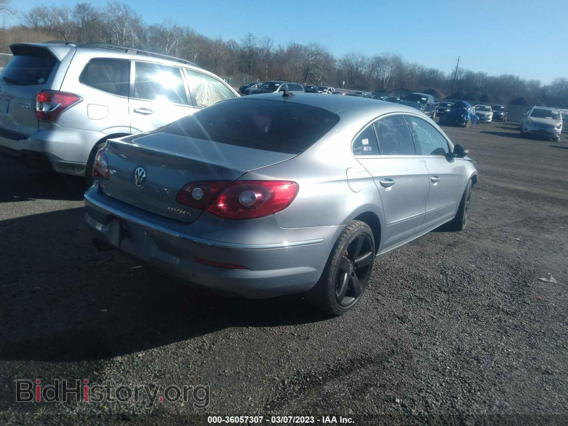 2012 VOLKSWAGEN CC - VIN: WVWHP7AN3CE539415 - Фото 4