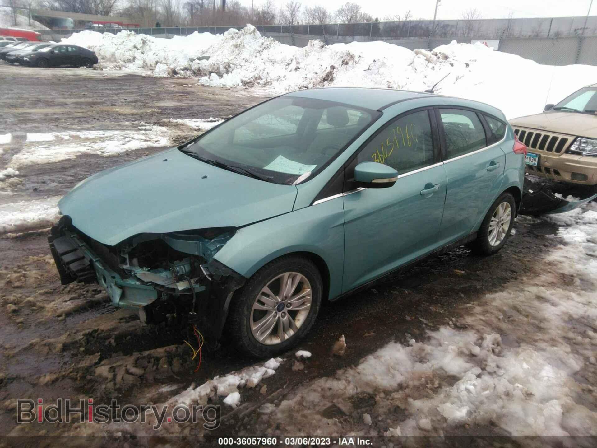 2012 FORD FOCUS - VIN: 1FAHP3M25CL142073 - Фото 2