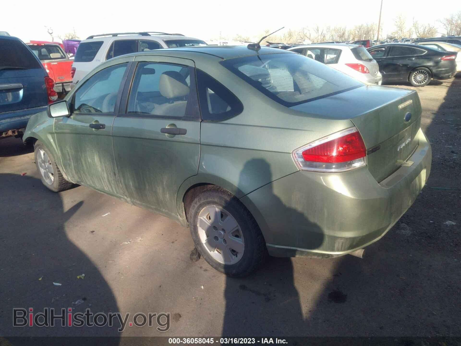 2008 FORD FOCUS - VIN: 1FAHP34N48W257845 - Фото 3