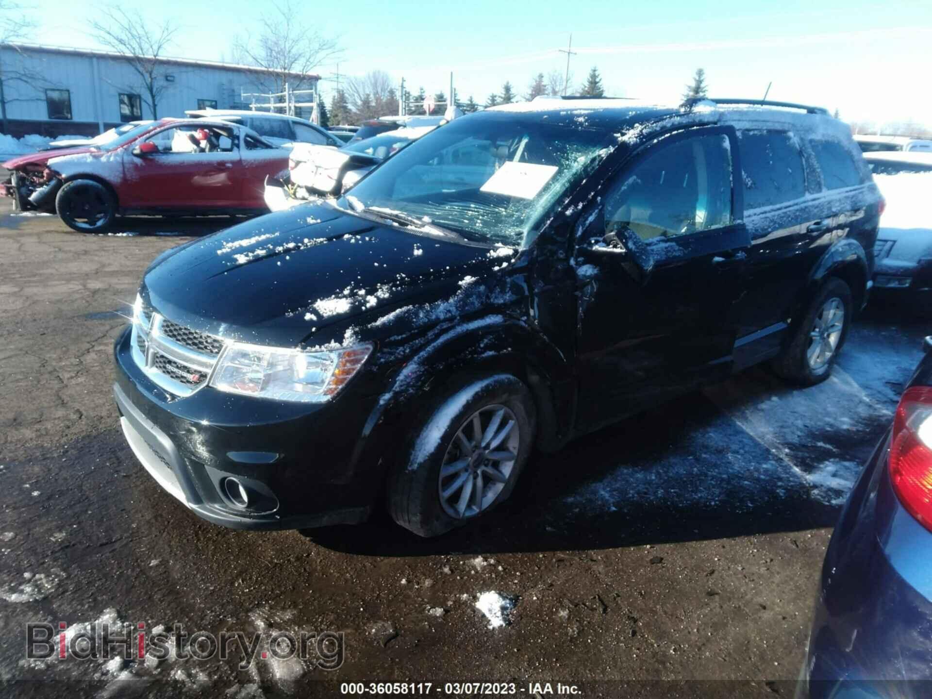 2016 DODGE JOURNEY - VIN: 3C4PDCBG7GT137626 - Фото 2