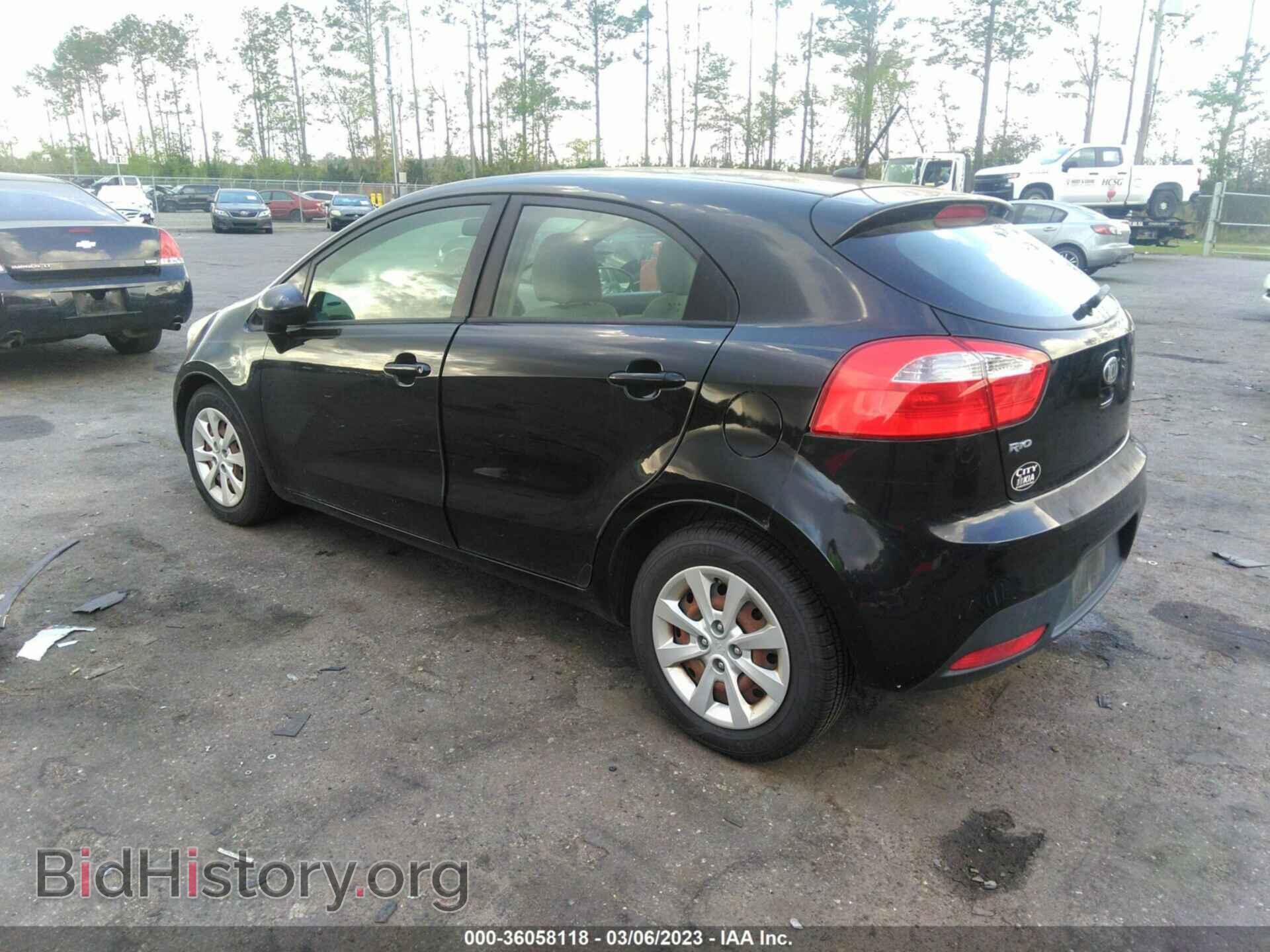 2013 KIA RIO - VIN: KNADM5A38D6226718 - Фото 3