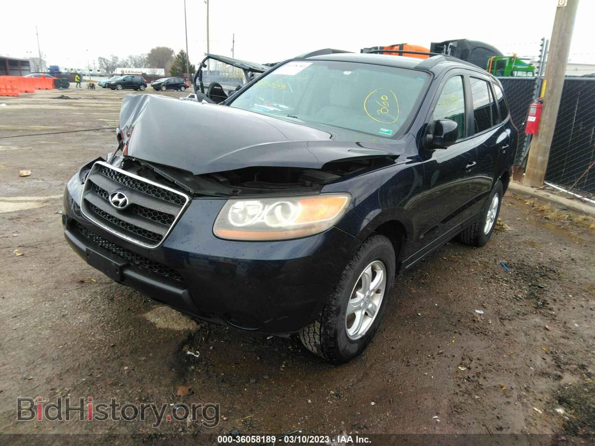 2007 HYUNDAI SANTA FE - VIN: 5NMSG13D77H091674 - Фото 2