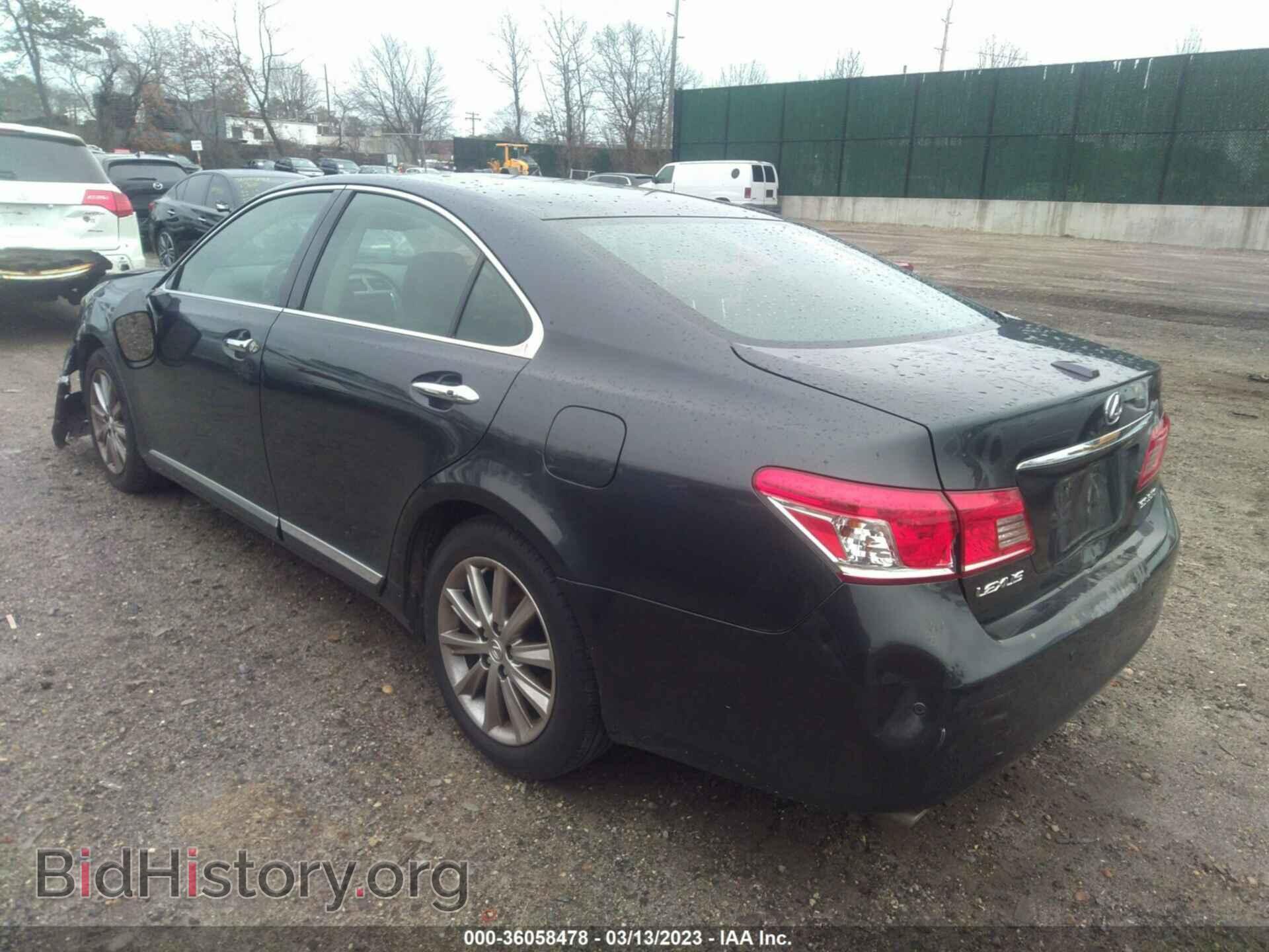 2011 LEXUS ES 350 - VIN: JTHBK1EG4B2416640 - Фото 3