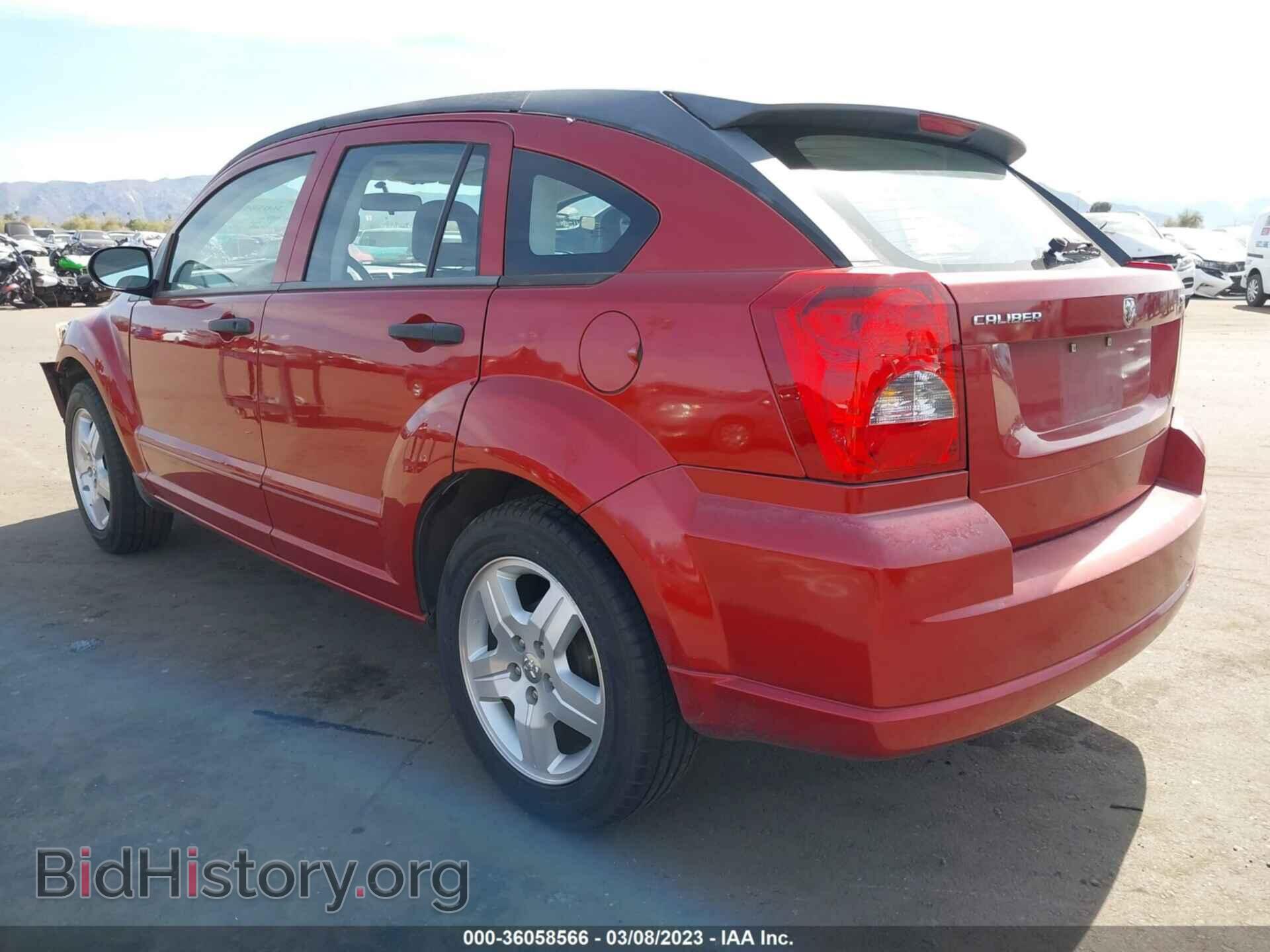2007 DODGE CALIBER - VIN: 1B3HB48B07D215134 - Фото 3