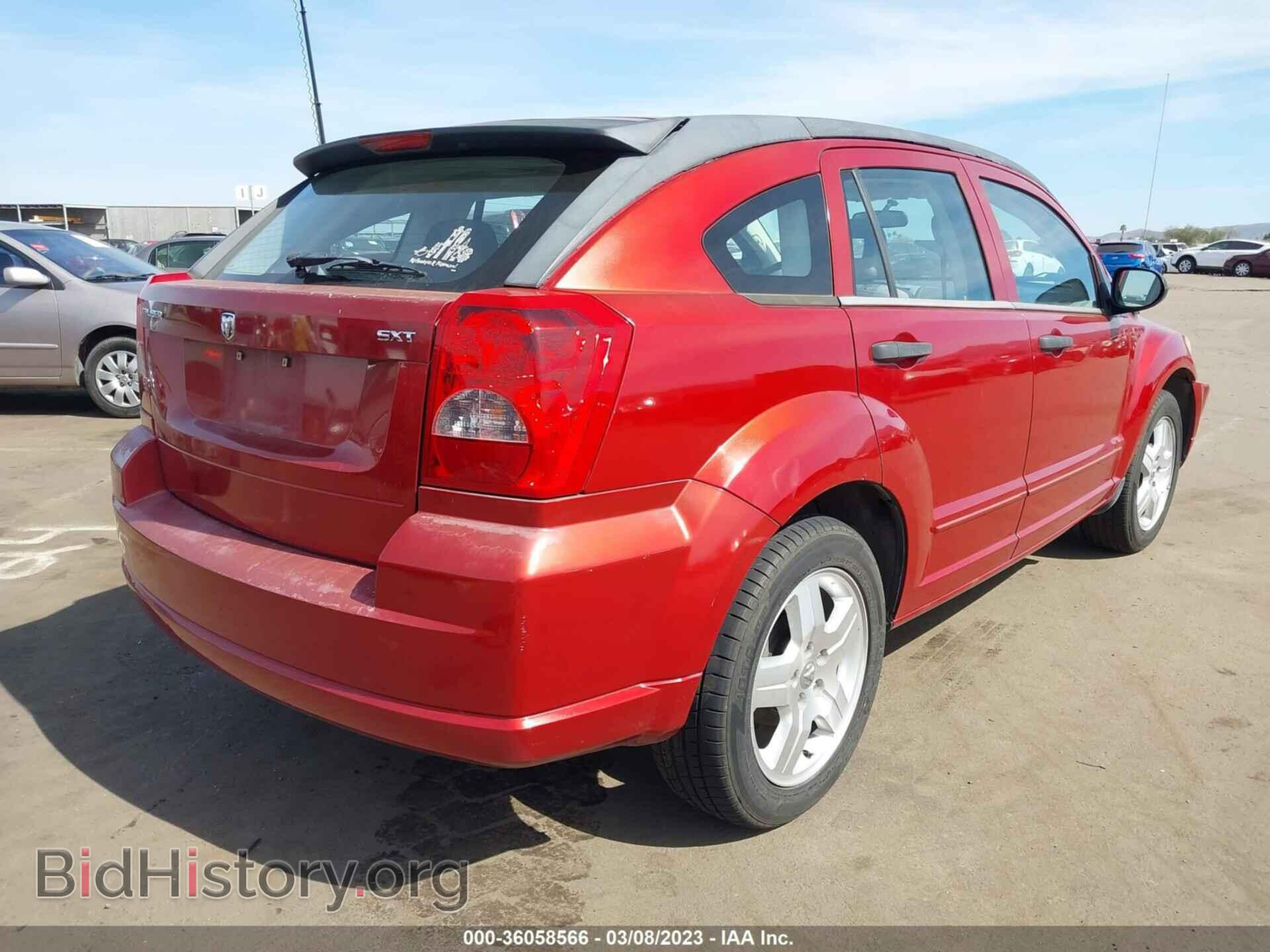 2007 DODGE CALIBER - VIN: 1B3HB48B07D215134 - Фото 4