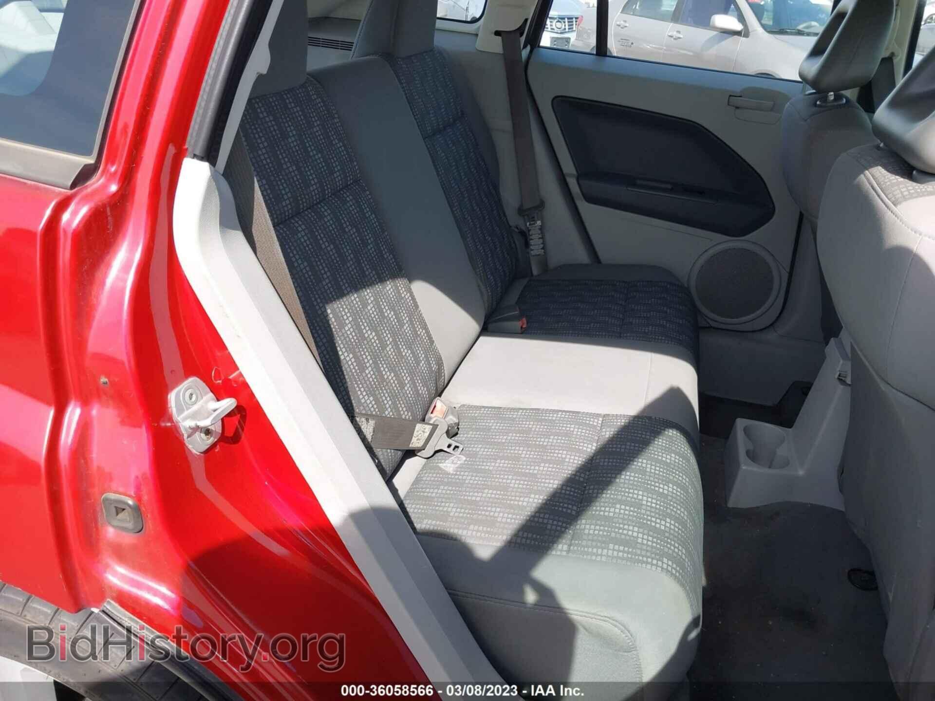 2007 DODGE CALIBER - VIN: 1B3HB48B07D215134 - Фото 8