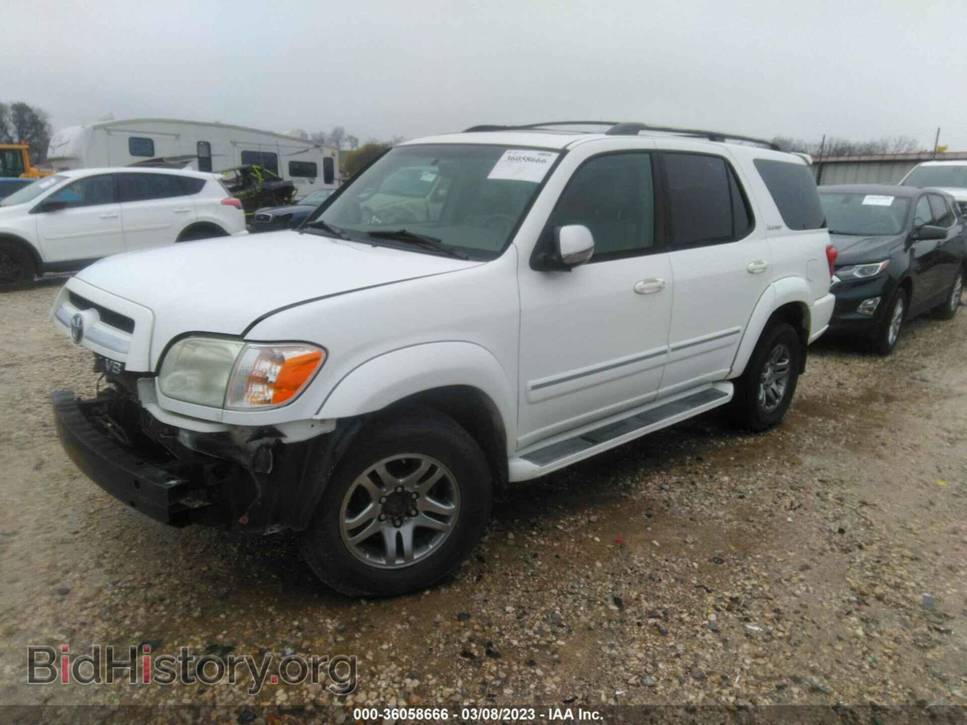 2007 TOYOTA SEQUOIA - VIN: 5TDZT38A67S298929 - Фото 2