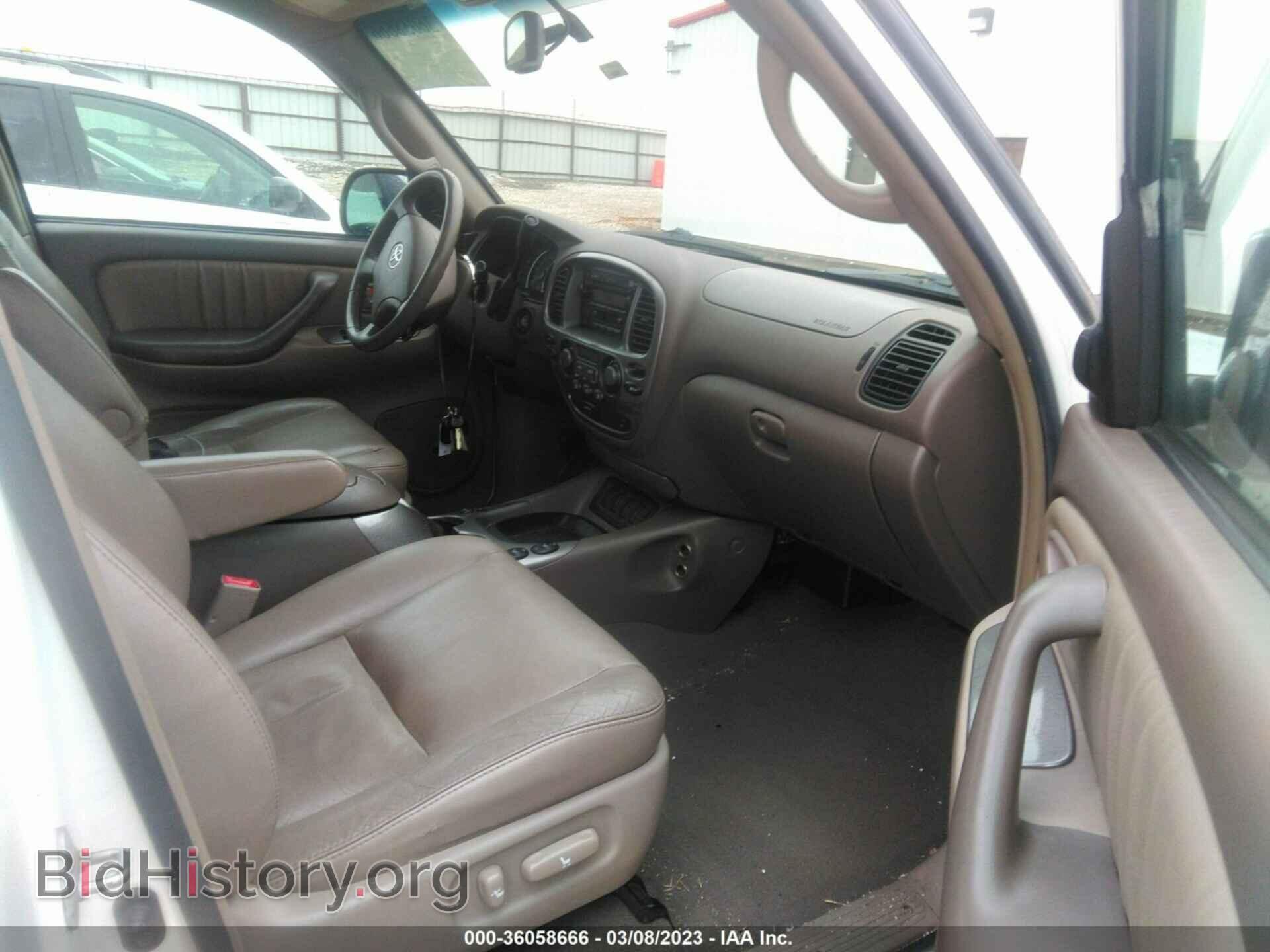 2007 TOYOTA SEQUOIA - VIN: 5TDZT38A67S298929 - Фото 5