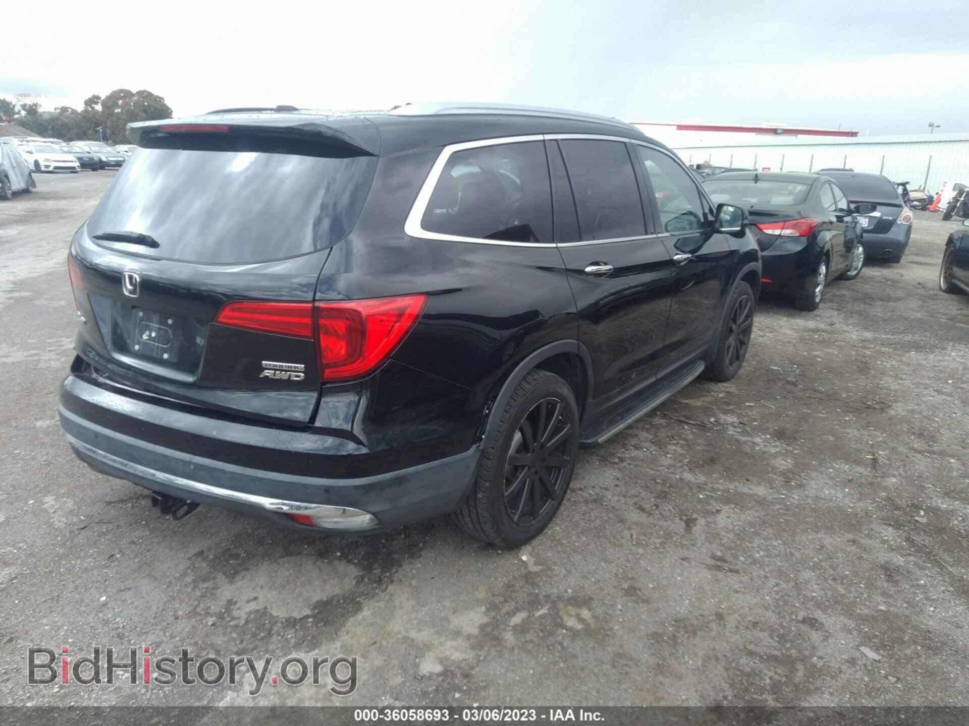 2016 HONDA PILOT - VIN: 5FNYF6H98GB111575 - Фото 4