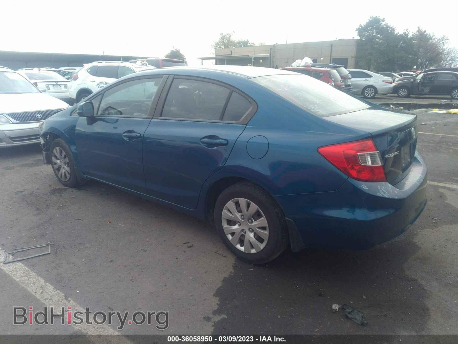 2012 HONDA CIVIC - VIN: 19XFB2F5XCE335765 - Фото 3