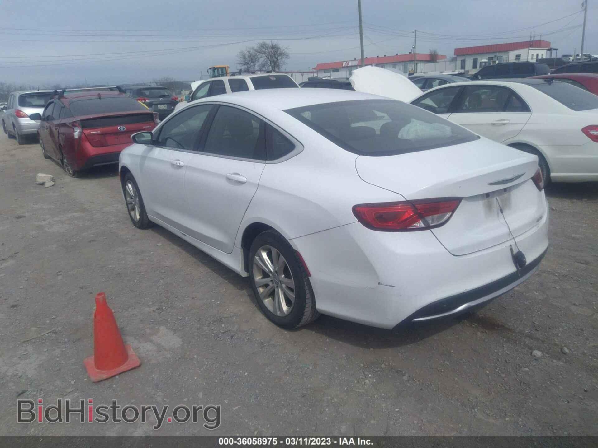 2015 CHRYSLER 200 - VIN: 1C3CCCAB4FN657096 - Фото 3