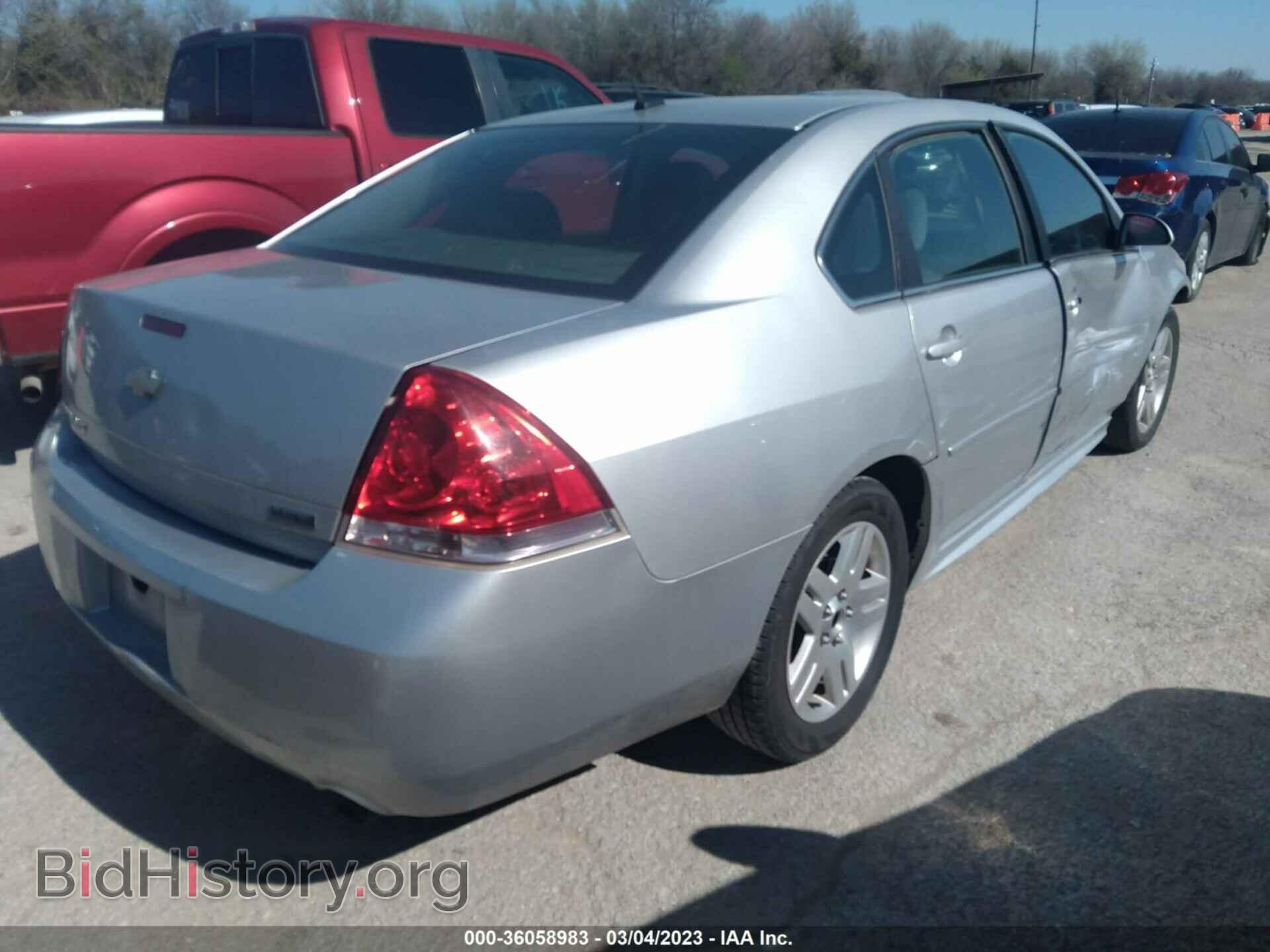 2012 CHEVROLET IMPALA - VIN: 2G1WG5E37C1329298 - Фото 4